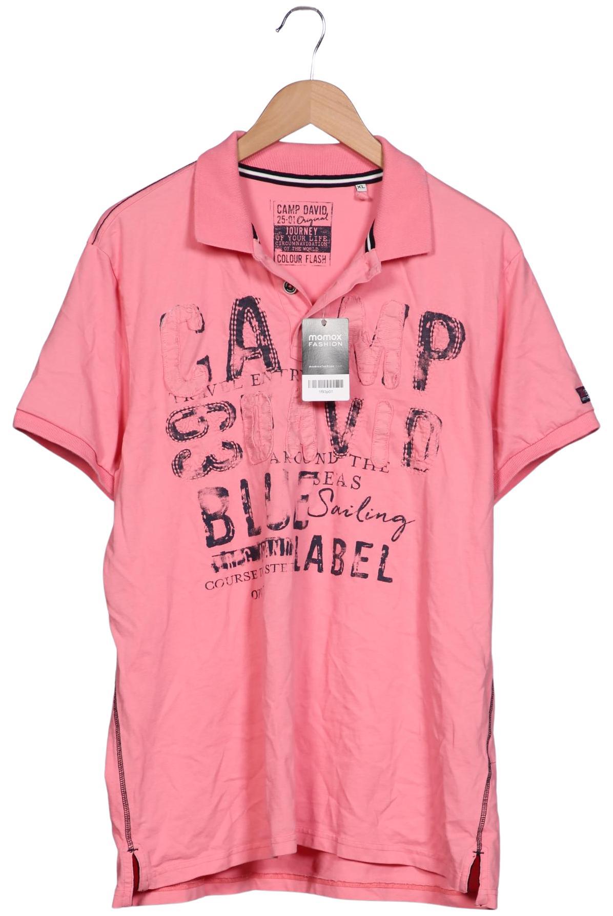 

Camp David Herren Poloshirt, pink, Gr. 54