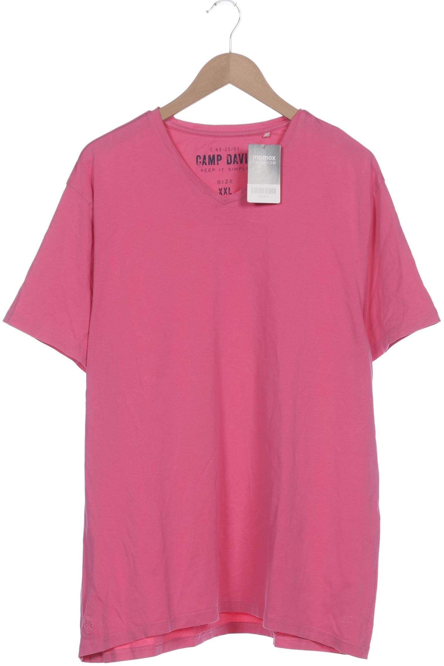 

Camp David Herren T-Shirt, pink, Gr. 56