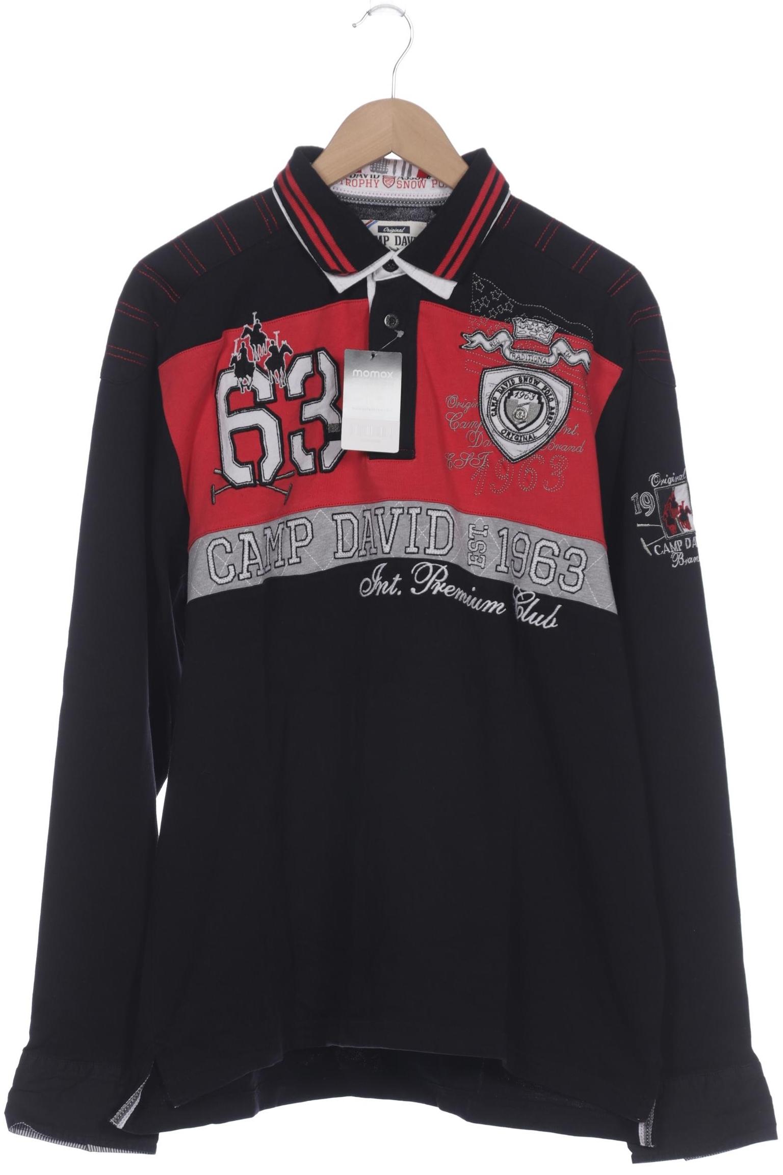 

Camp David Herren Sweatshirt, schwarz, Gr. 56