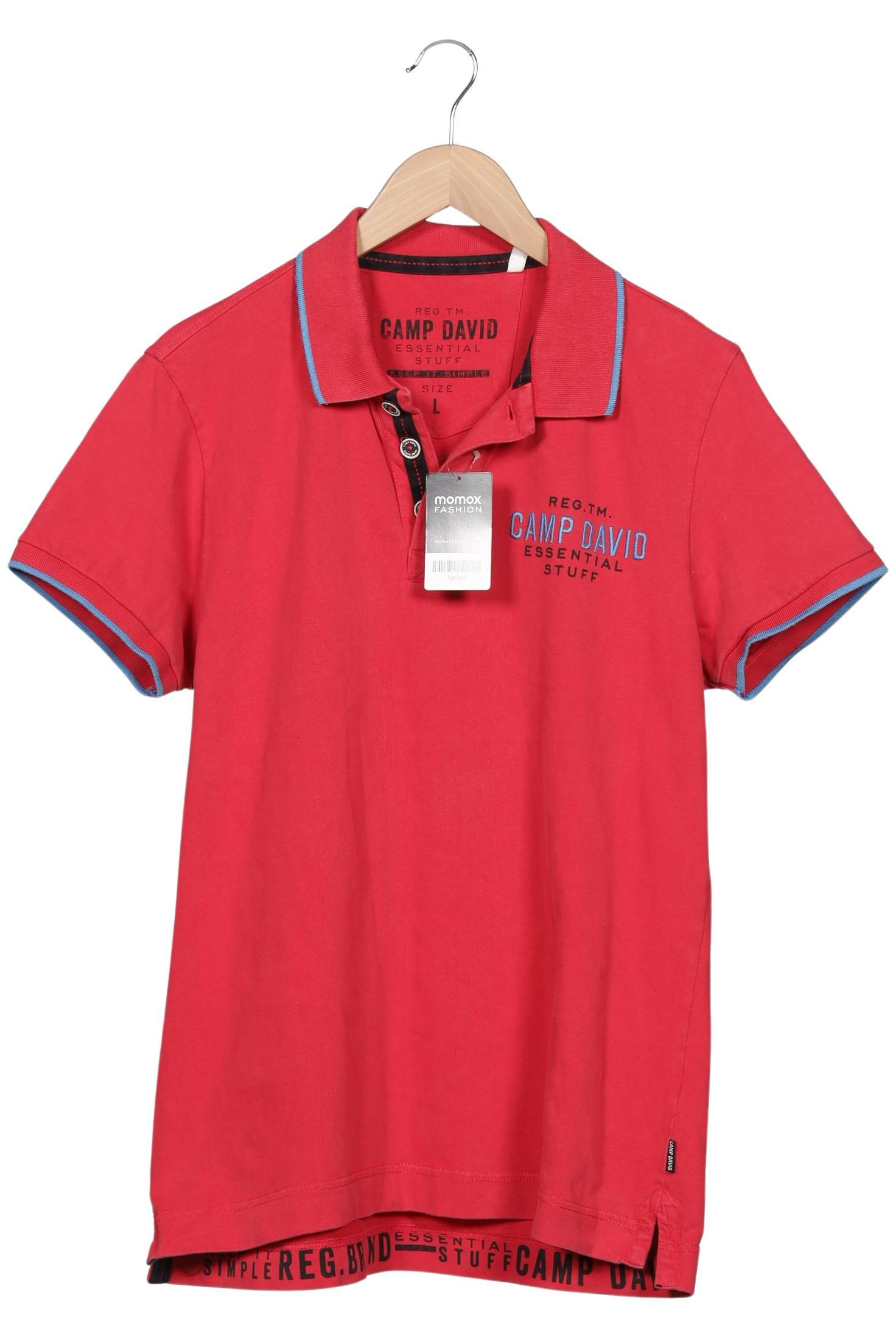 

Camp David Herren Poloshirt, rot, Gr. 52