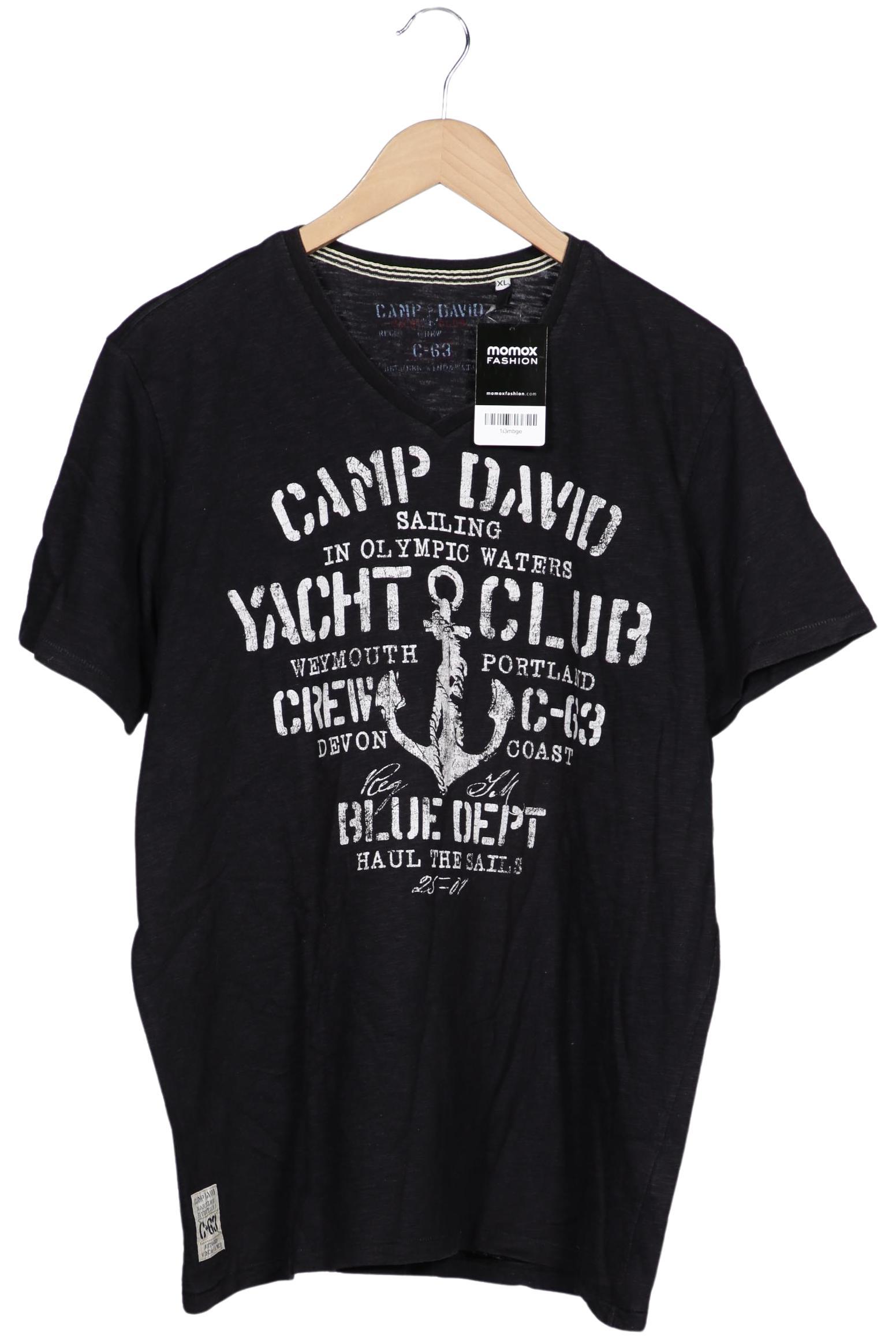 

Camp David Herren T-Shirt, schwarz, Gr. 54