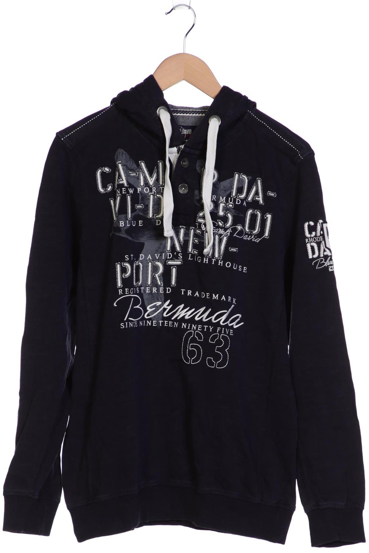 

Camp David Herren Kapuzenpullover, marineblau, Gr. 48