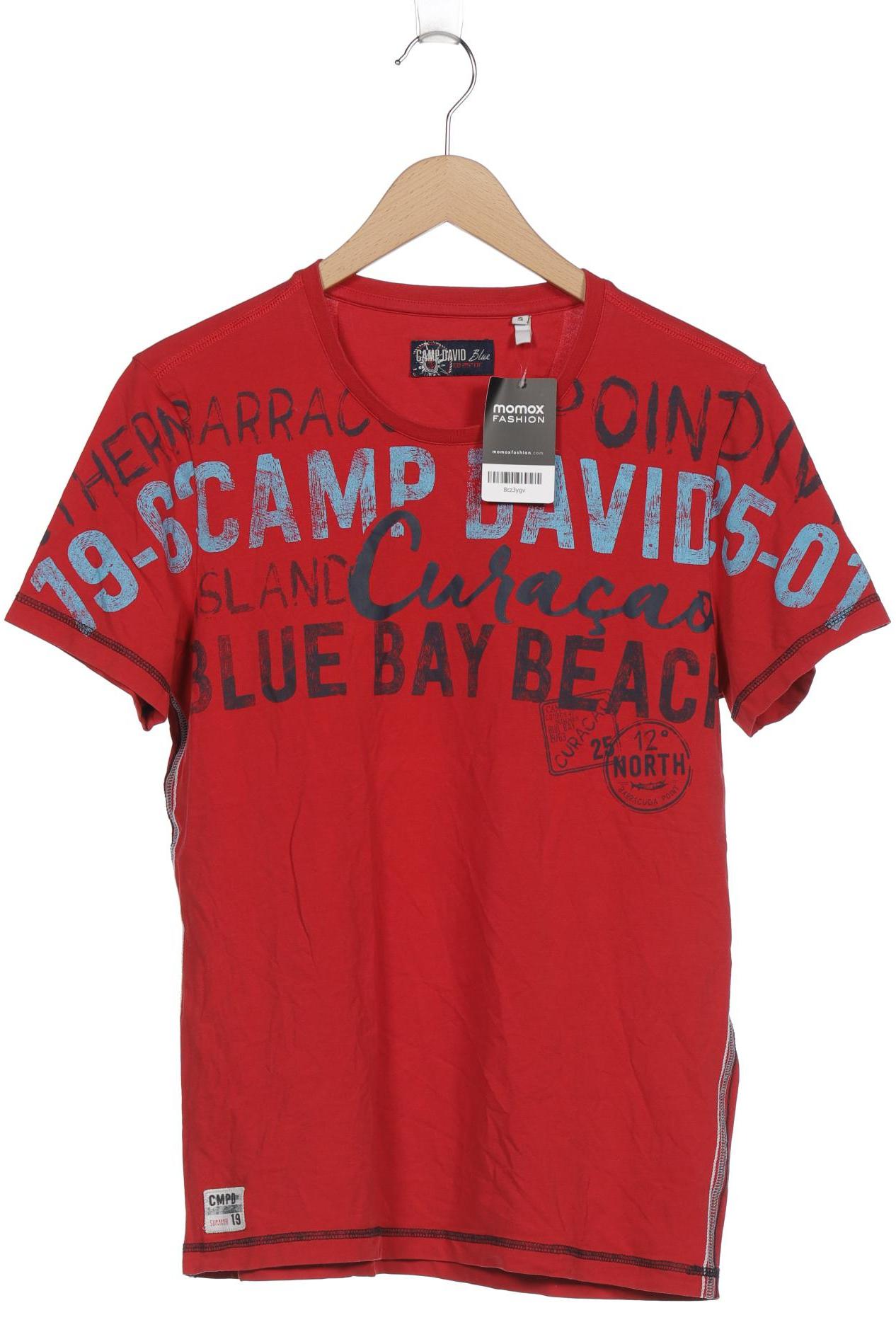 

Camp David Herren T-Shirt, rot