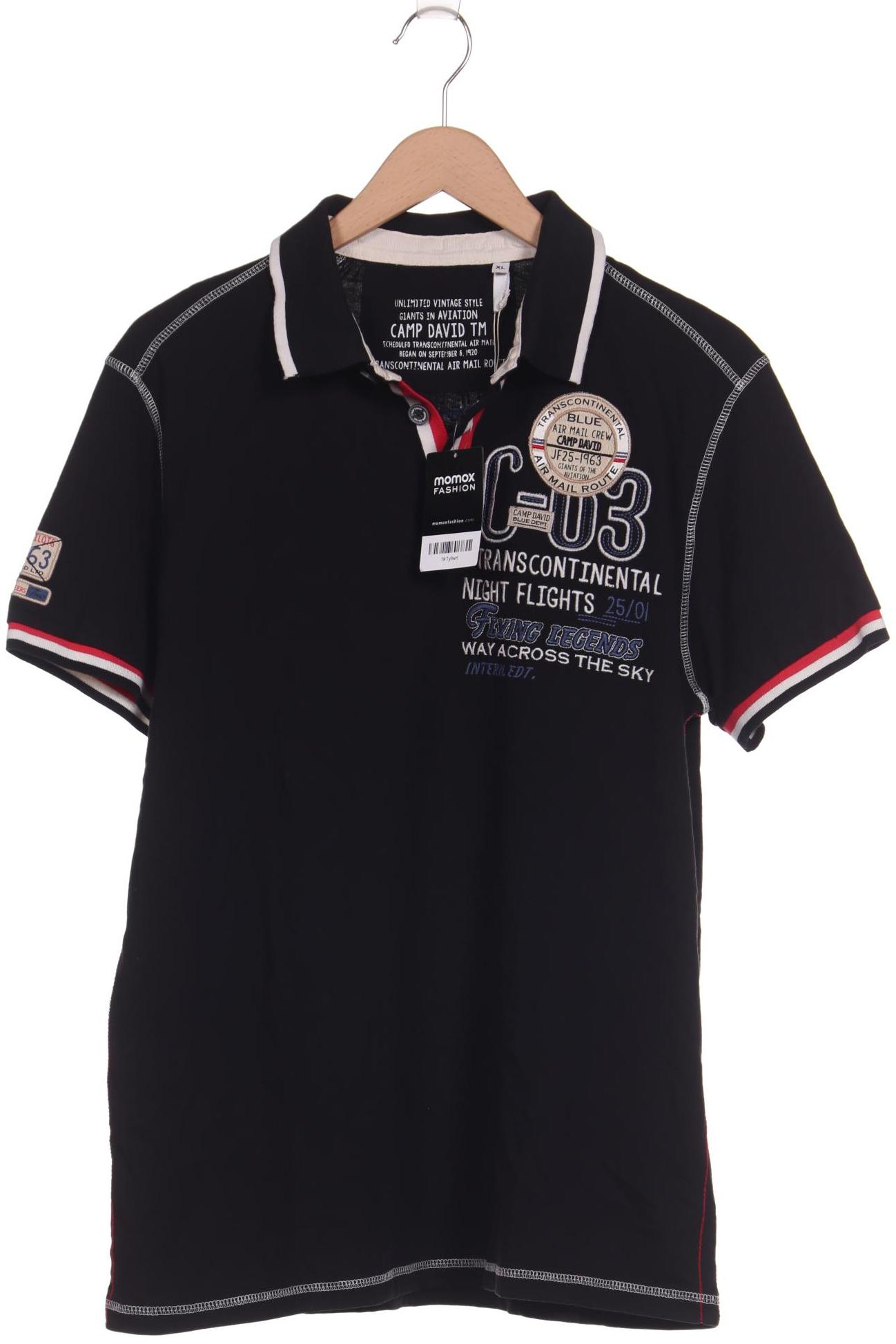

Camp David Herren Poloshirt, schwarz, Gr. 54