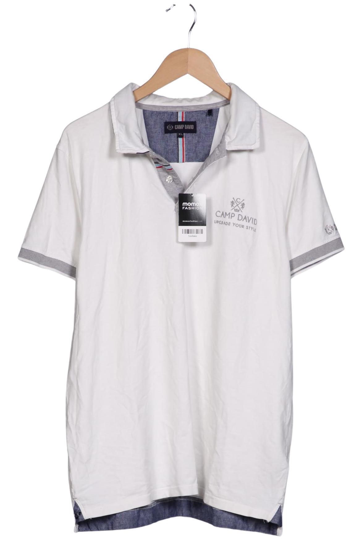 

Camp David Herren Poloshirt, weiß, Gr. 54