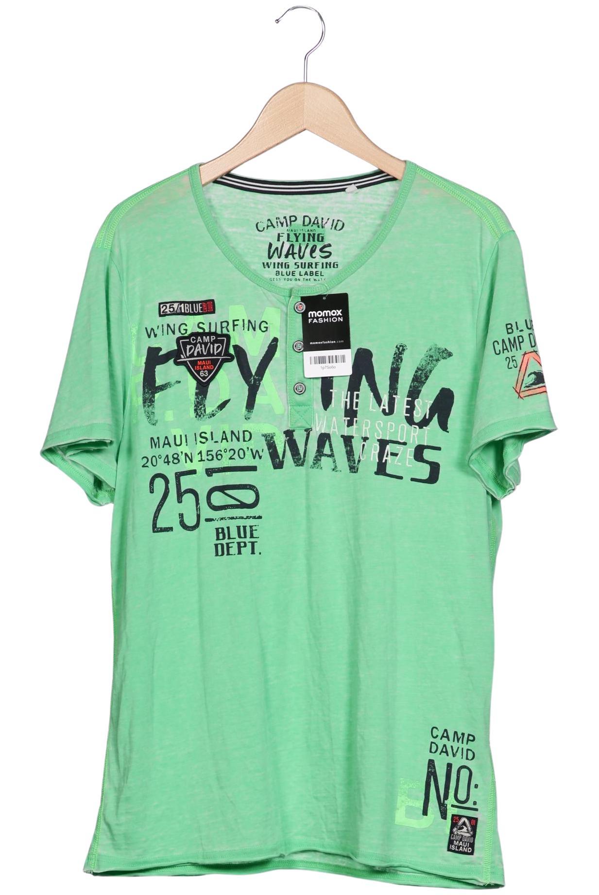 Thumbnail - Camp David Herren T-Shirt, hellgrün, Gr. 52