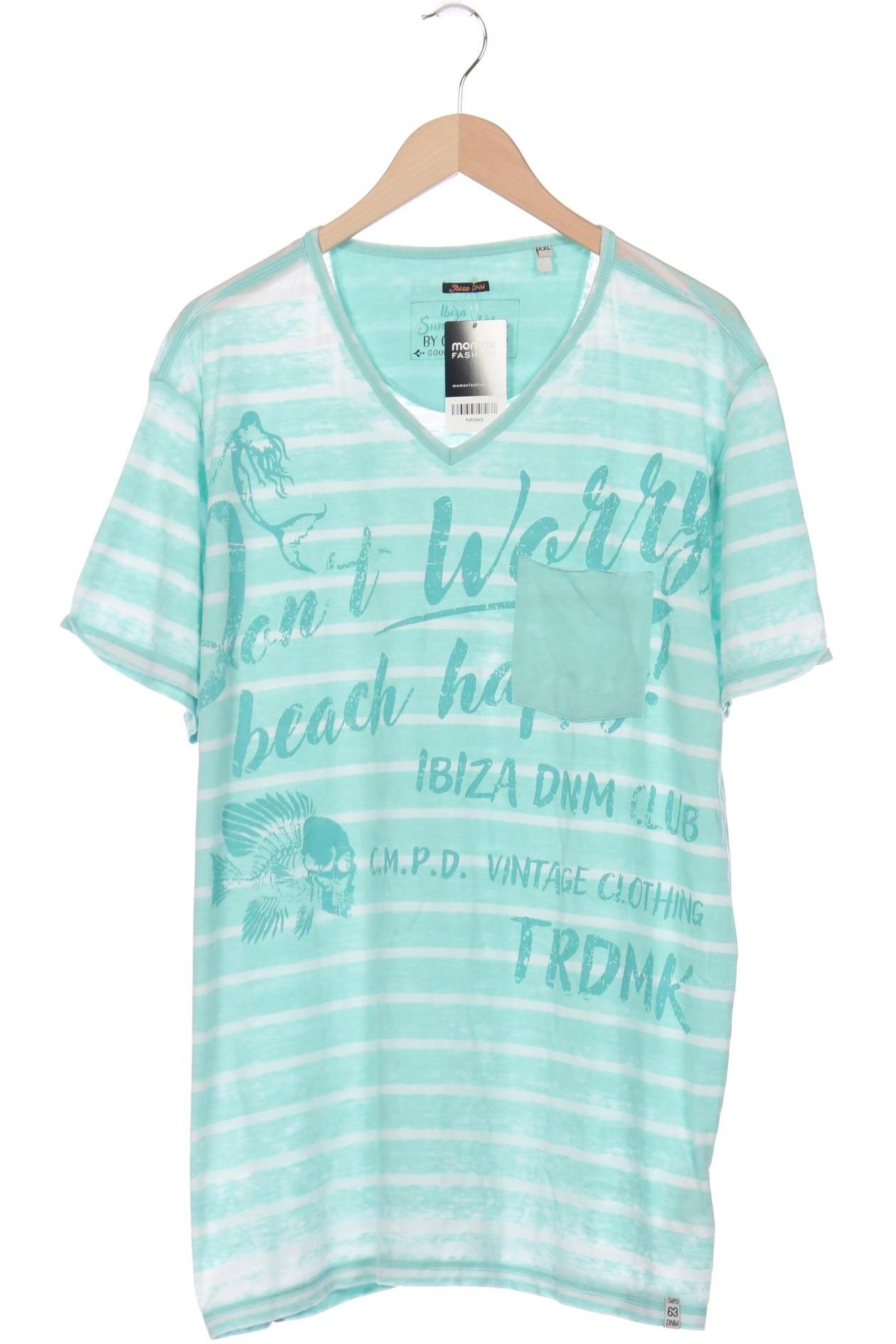

Camp David Herren T-Shirt, türkis, Gr. 56