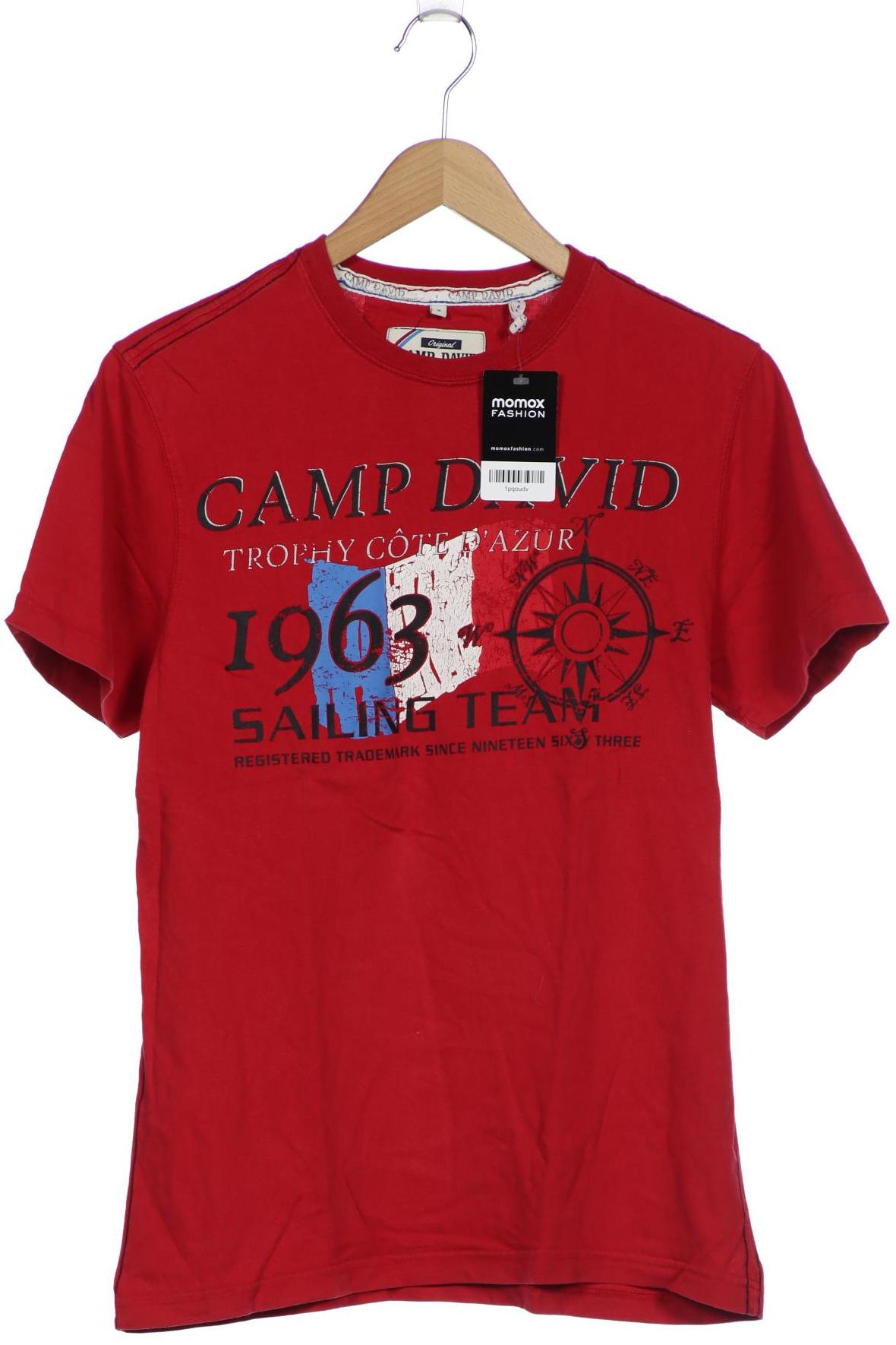 

Camp David Herren T-Shirt, rot