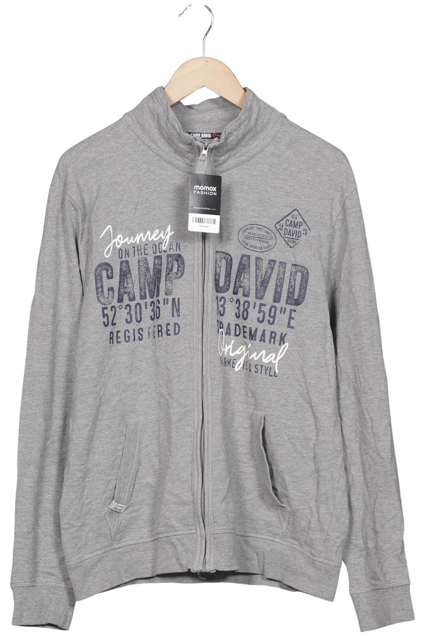 

Camp David Herren Sweatshirt, grau, Gr. 54