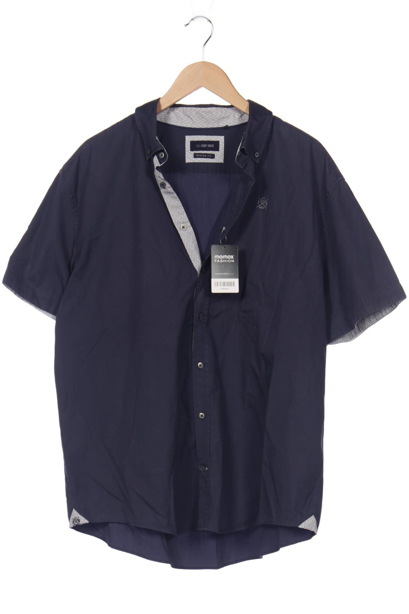

Camp David Herren Hemd, marineblau