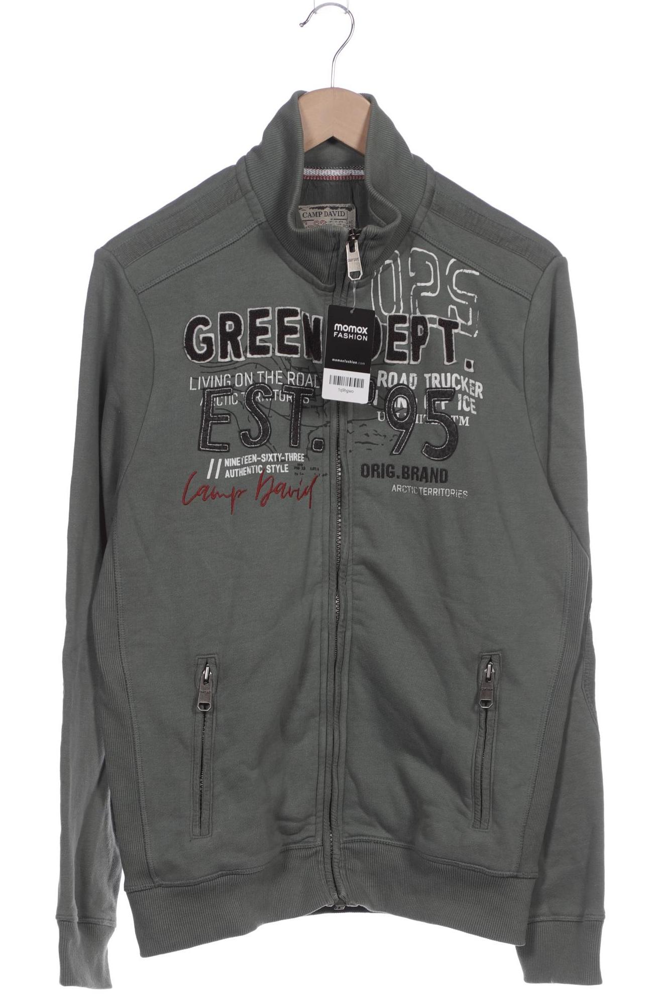 

Camp David Herren Sweatshirt, grün, Gr. 48