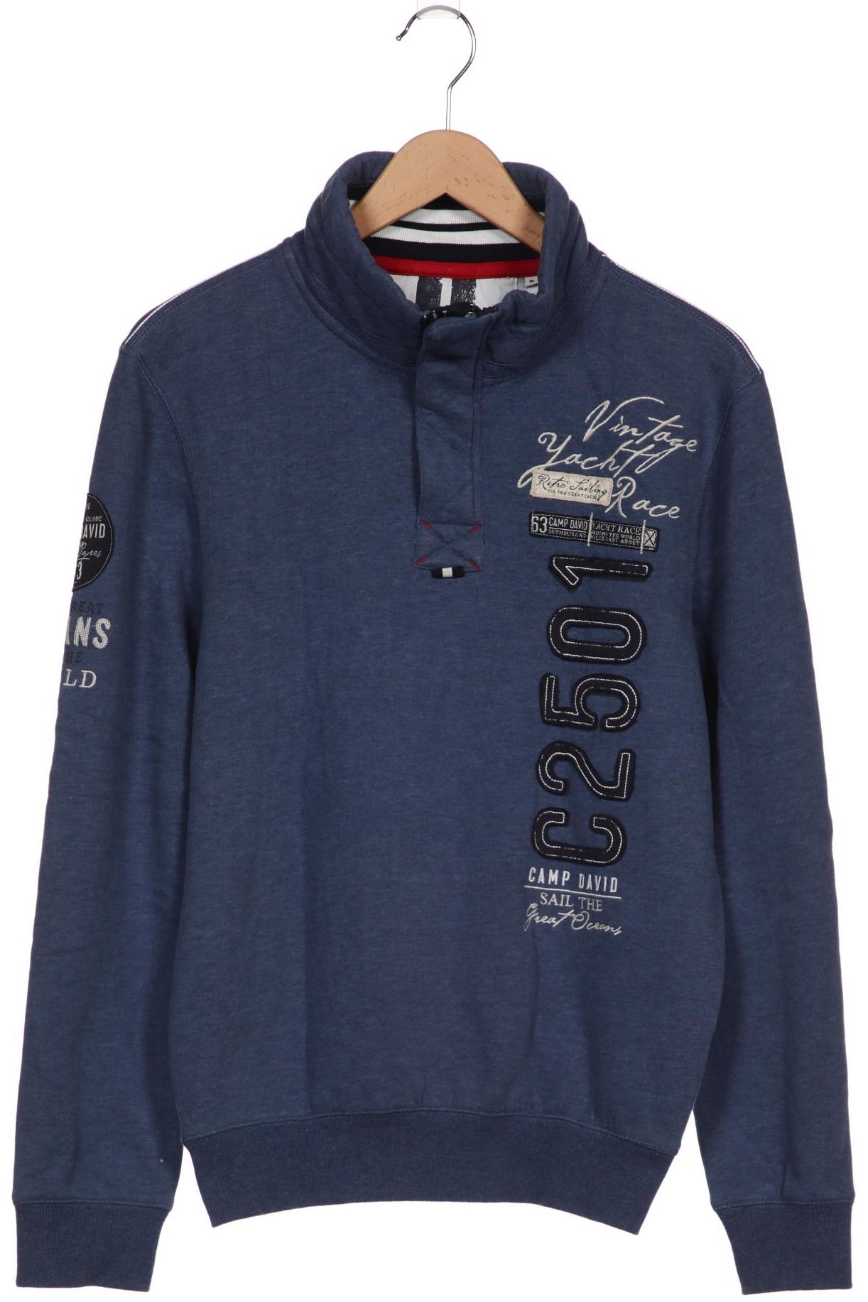 

Camp David Herren Sweatshirt, blau