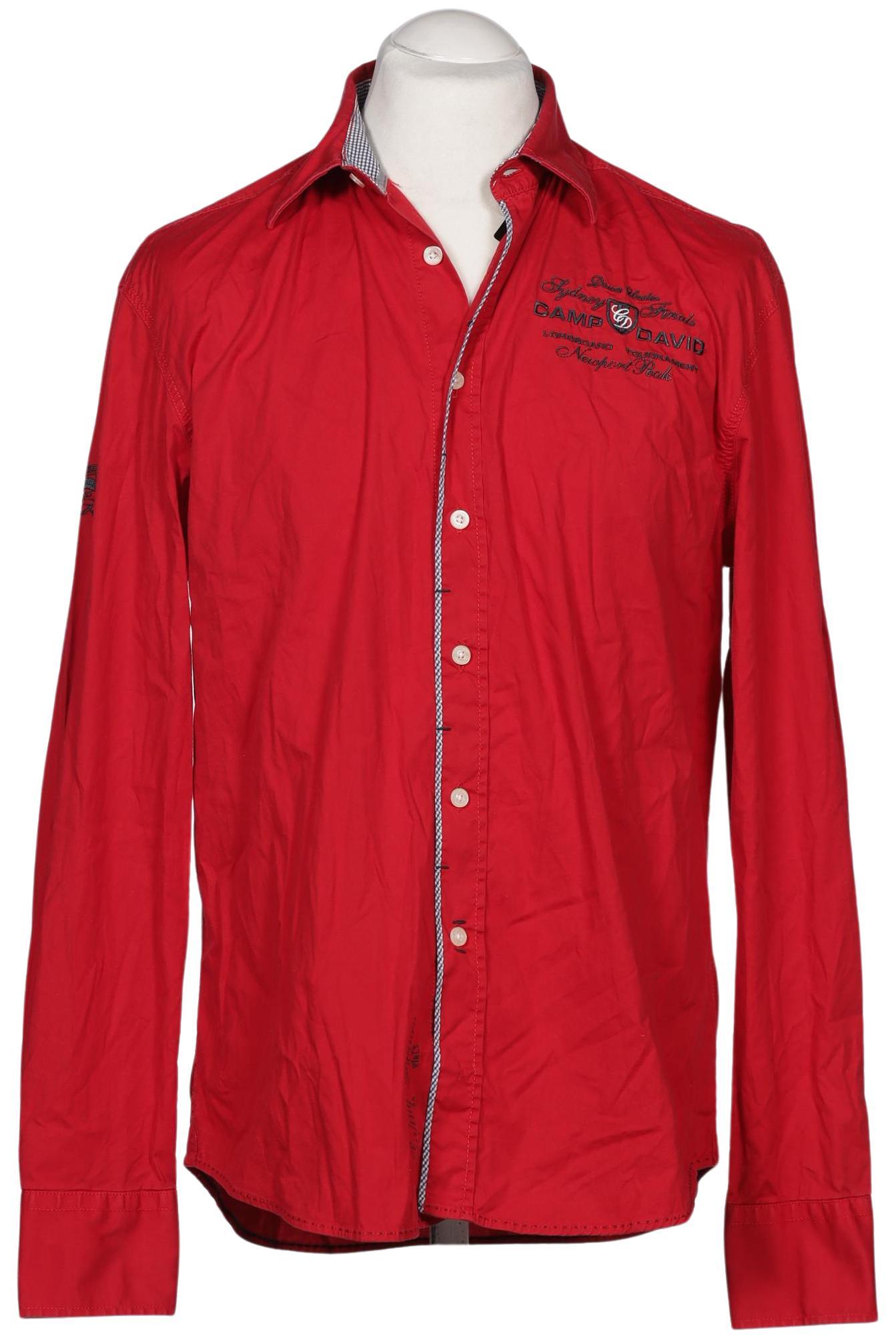 

Camp David Herren Hemd, rot, Gr. 52