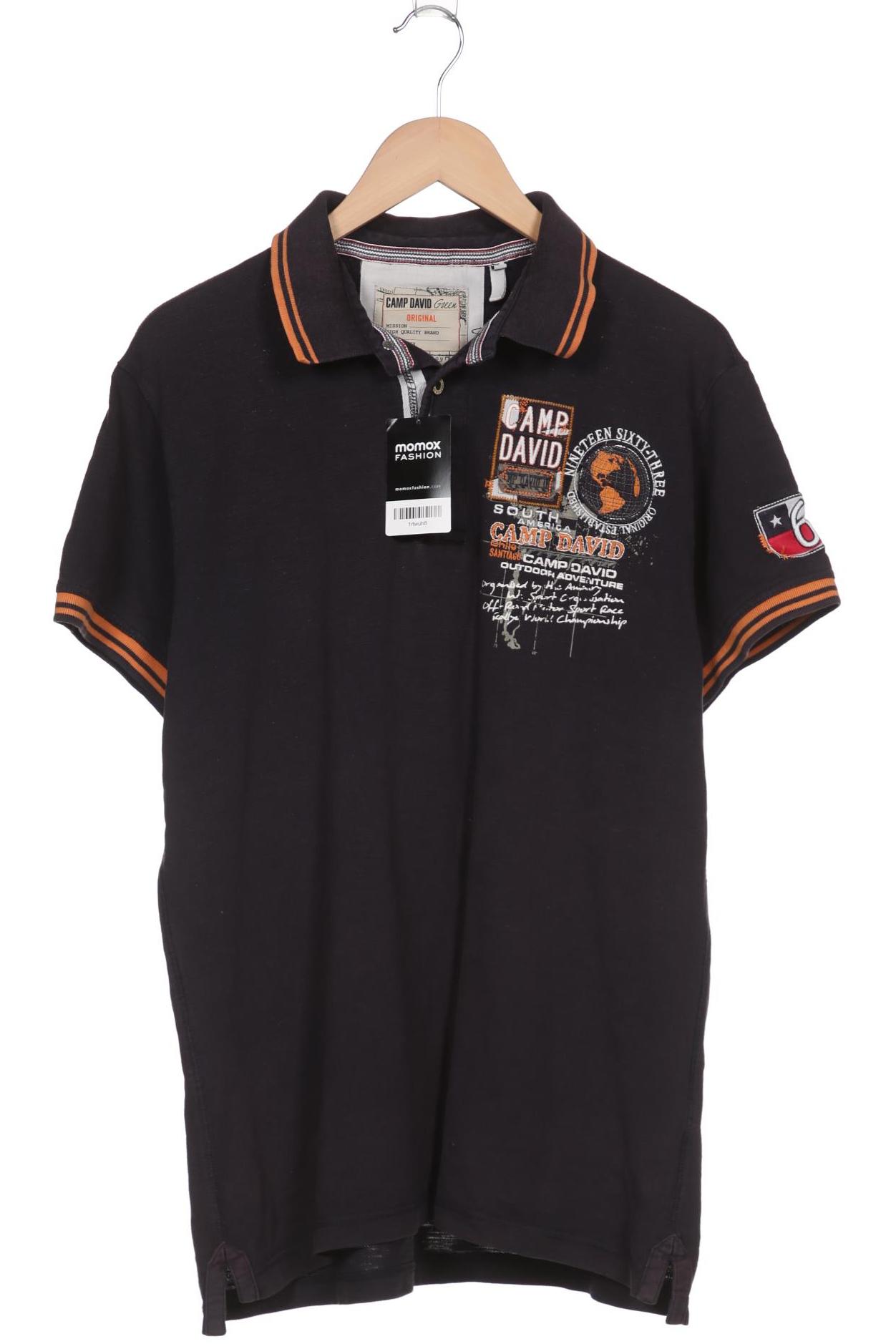 

Camp David Herren Poloshirt, grau, Gr. 52