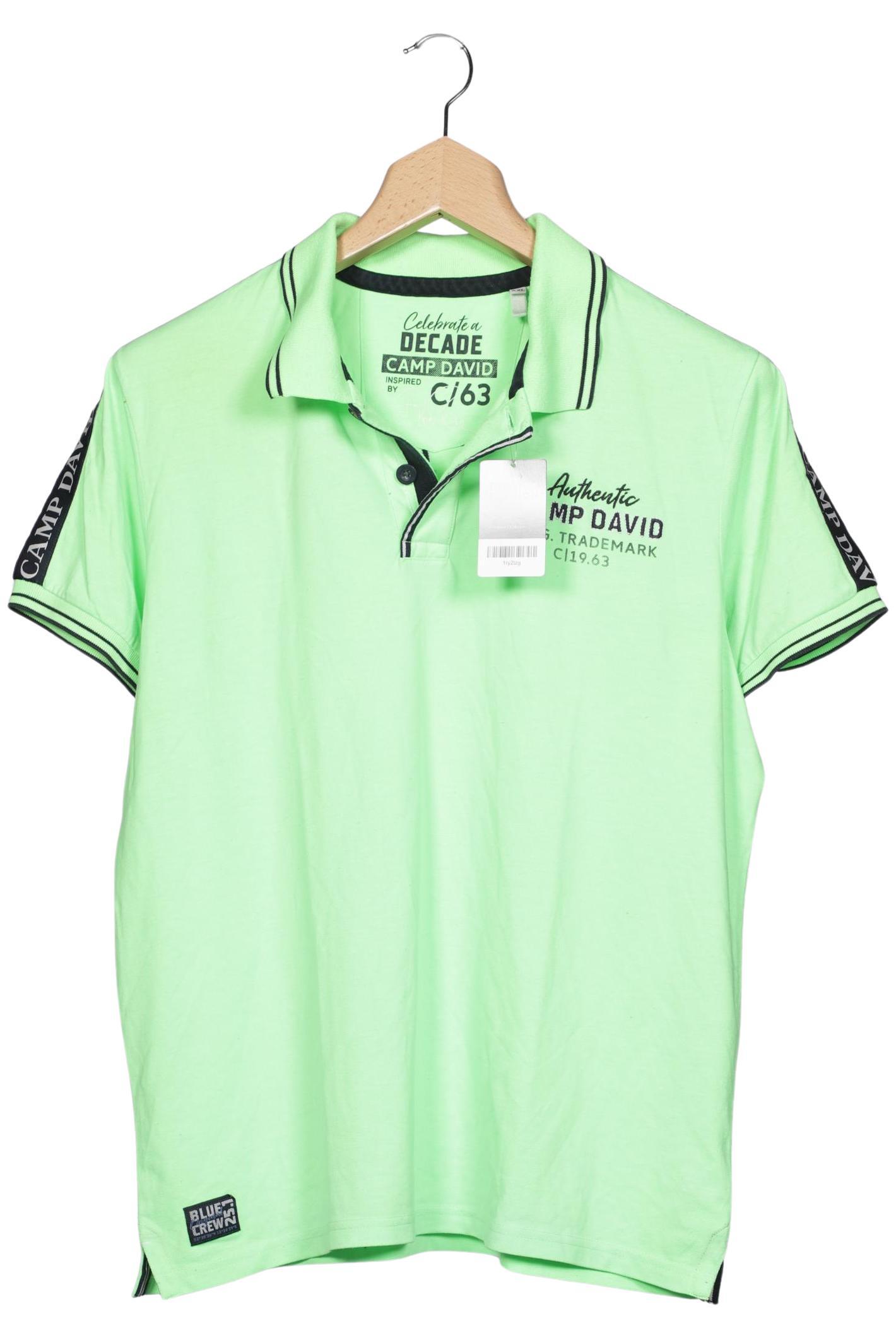 

Camp David Herren Poloshirt, neon, Gr. 56