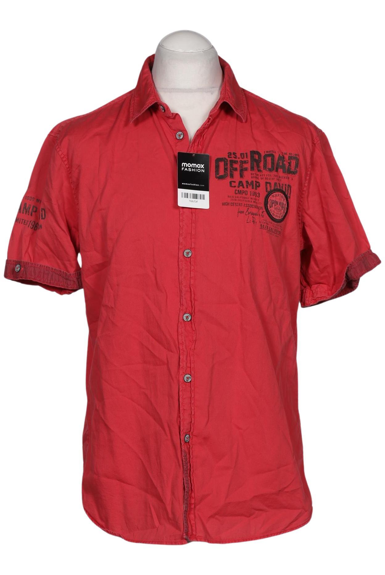 

Camp David Herren Hemd, rot, Gr. 52