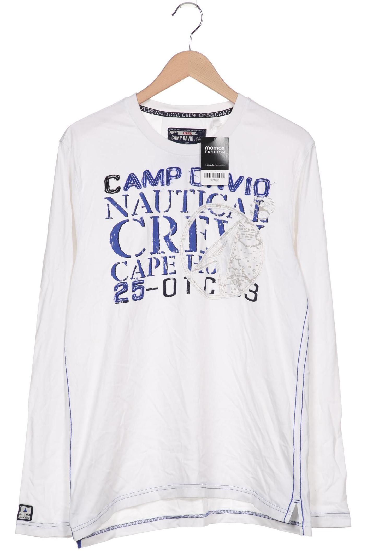 

Camp David Herren Langarmshirt, weiß