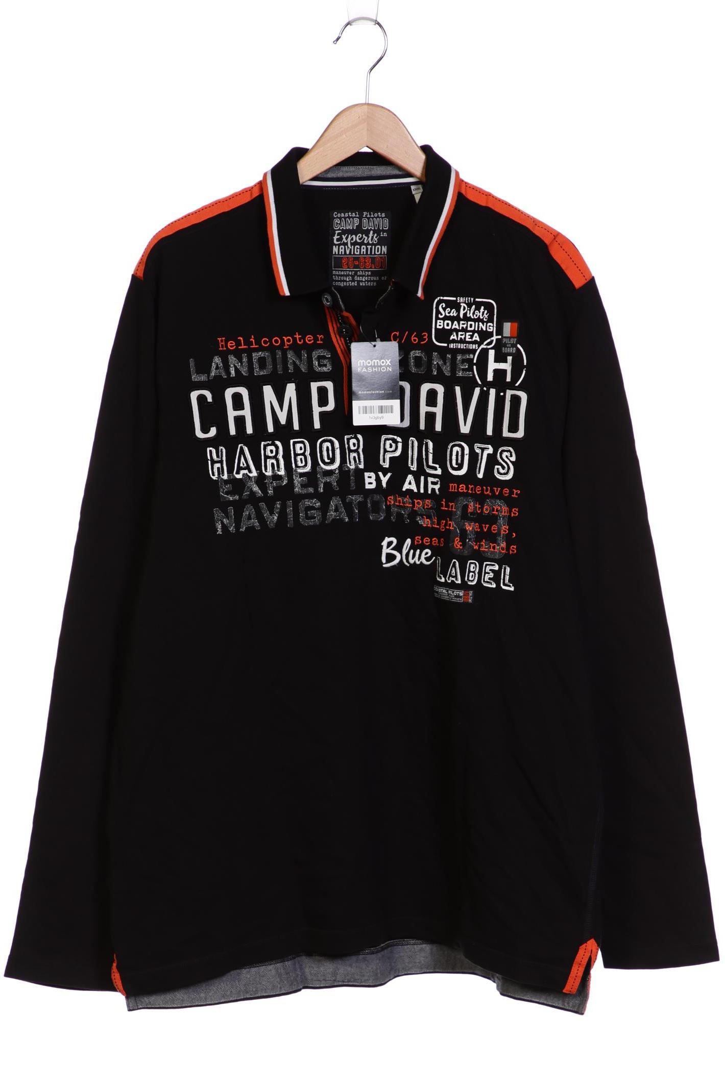 

Camp David Herren Poloshirt, schwarz, Gr. 58