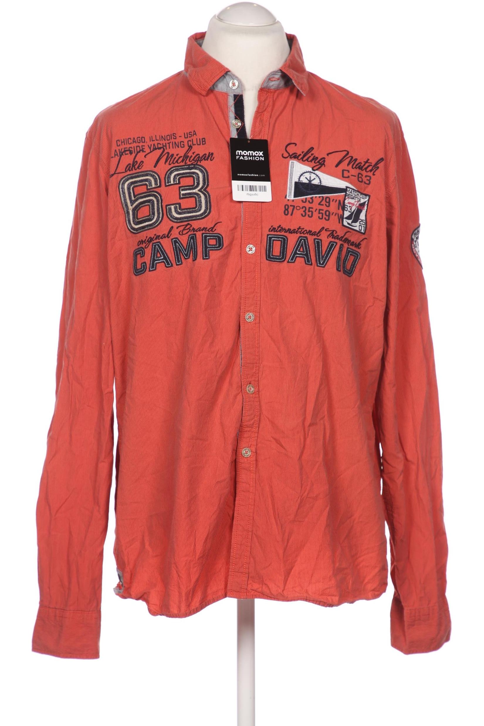

Camp David Herren Hemd, rot, Gr. 54