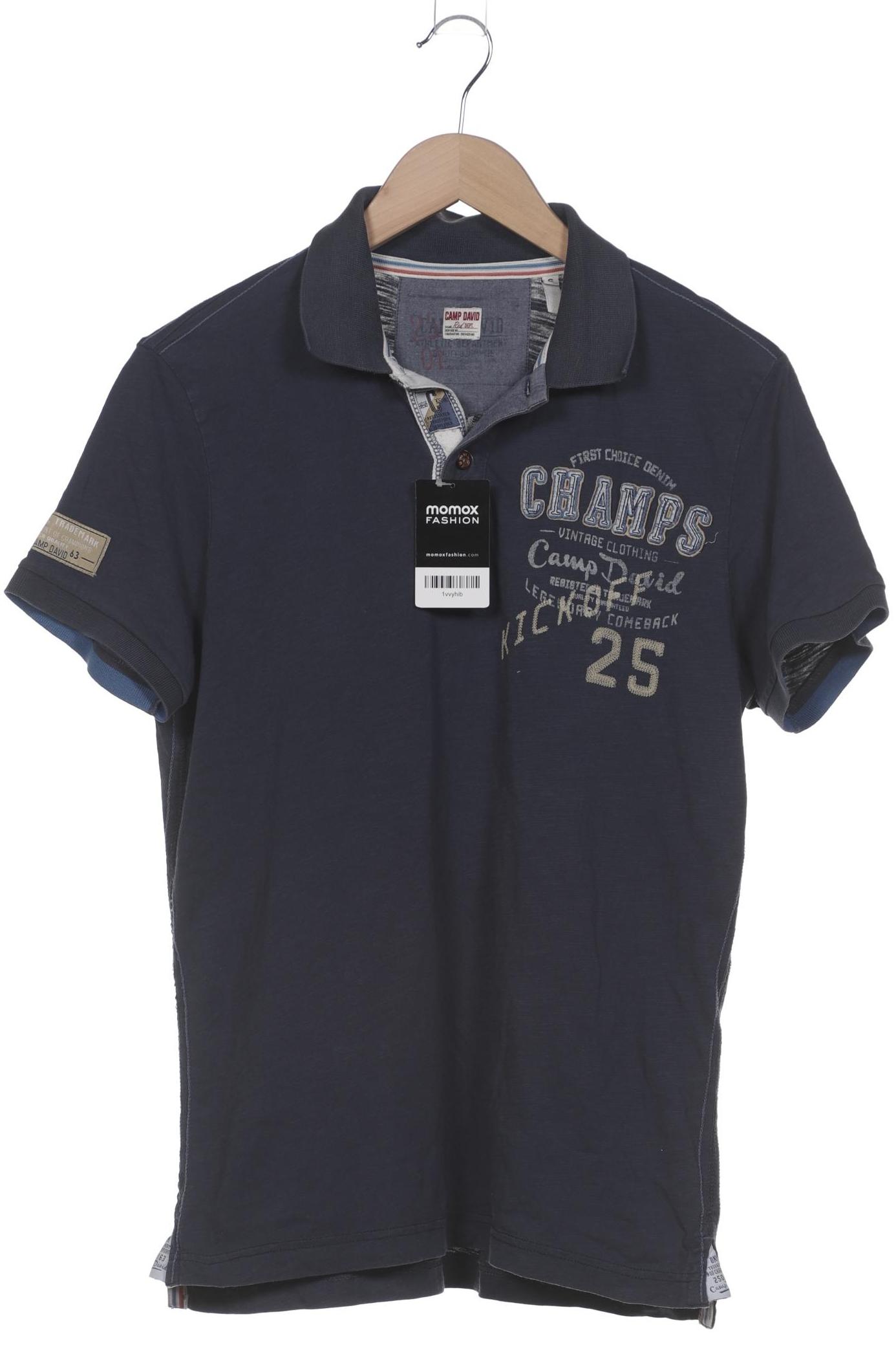 

Camp David Herren Poloshirt, marineblau, Gr. 46
