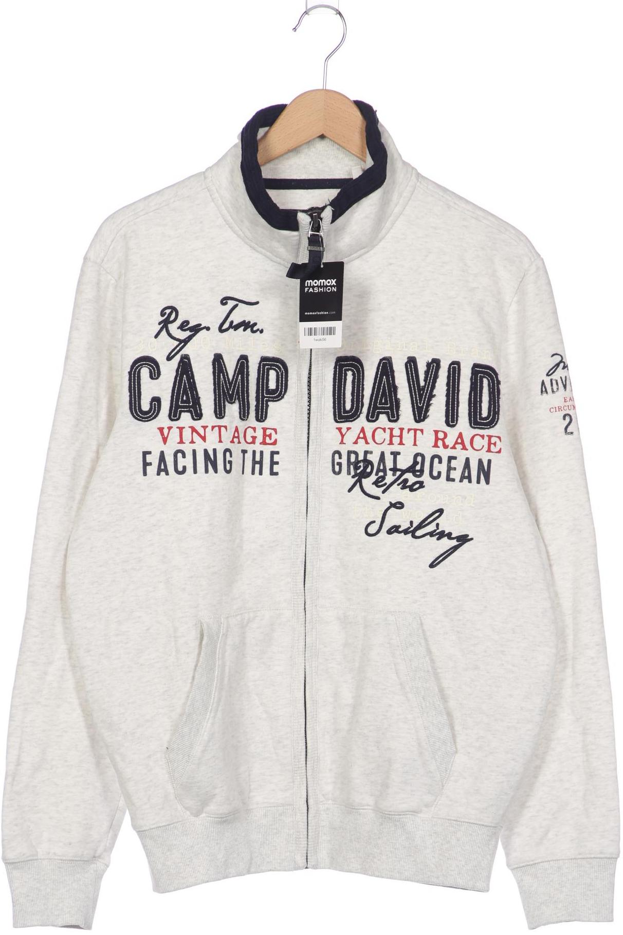 

Camp David Herren Sweatshirt, grau, Gr. 52