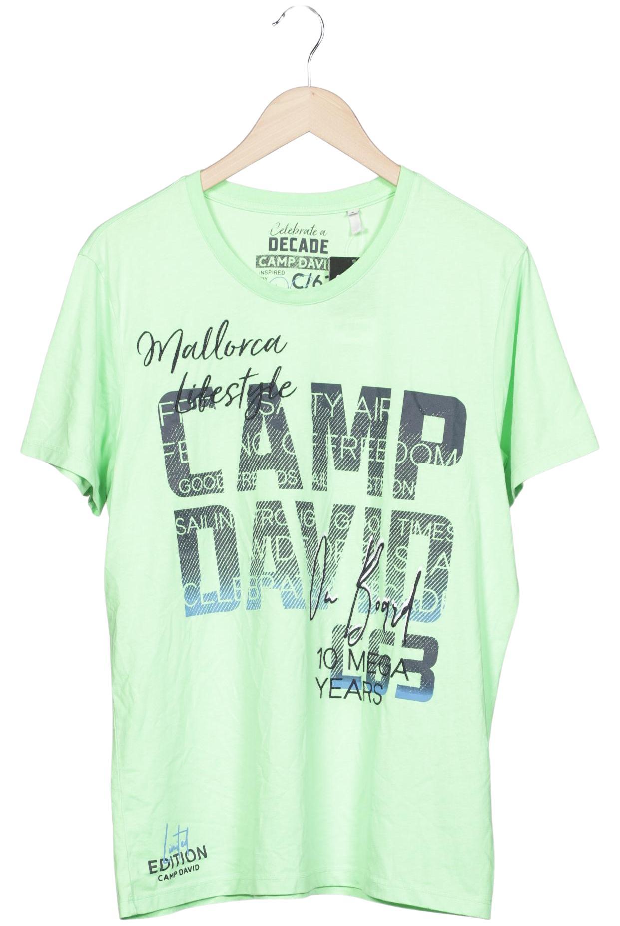 

Camp David Herren T-Shirt, hellgrün, Gr. 52