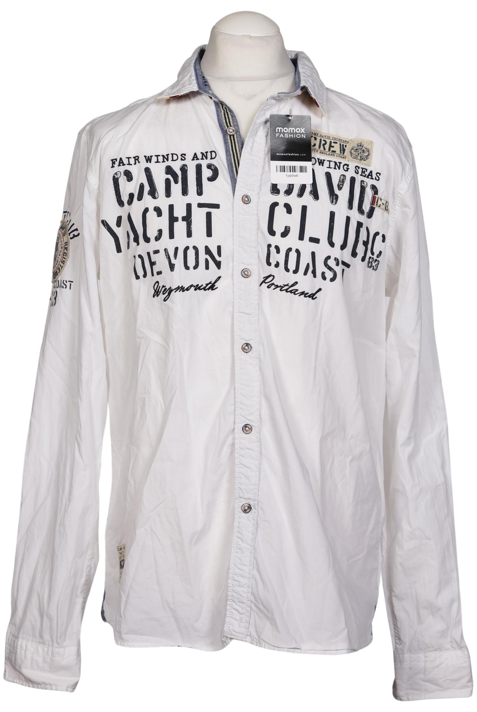 

Camp David Herren Hemd, weiß, Gr. 52