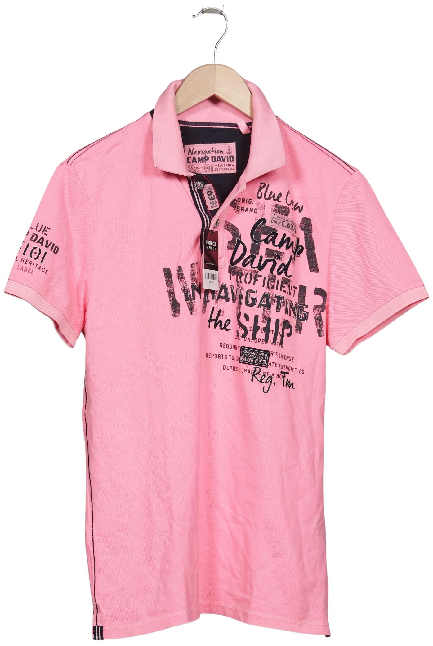 

Camp David Herren Poloshirt, pink, Gr. 48