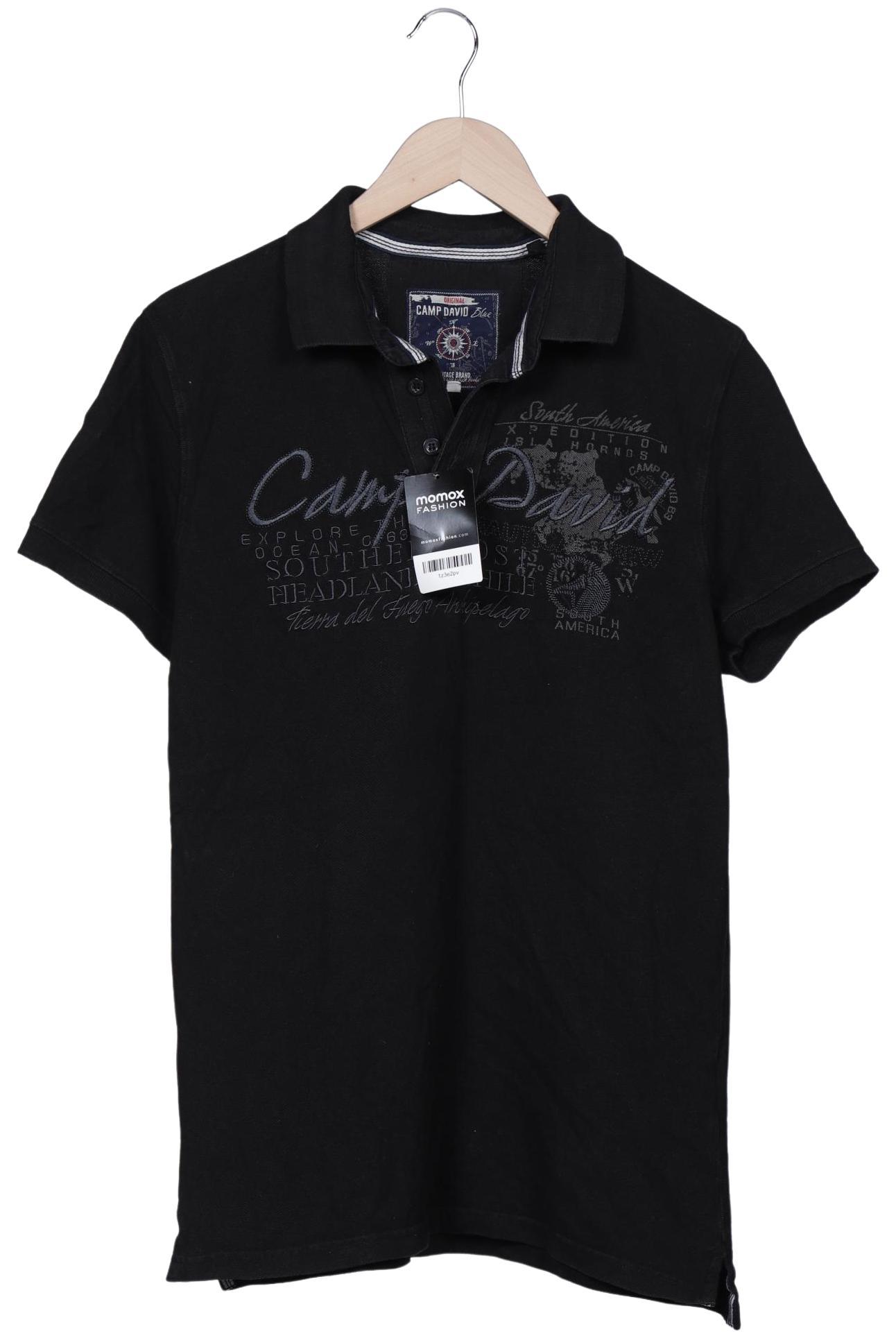 

Camp David Herren Poloshirt, schwarz, Gr. 48