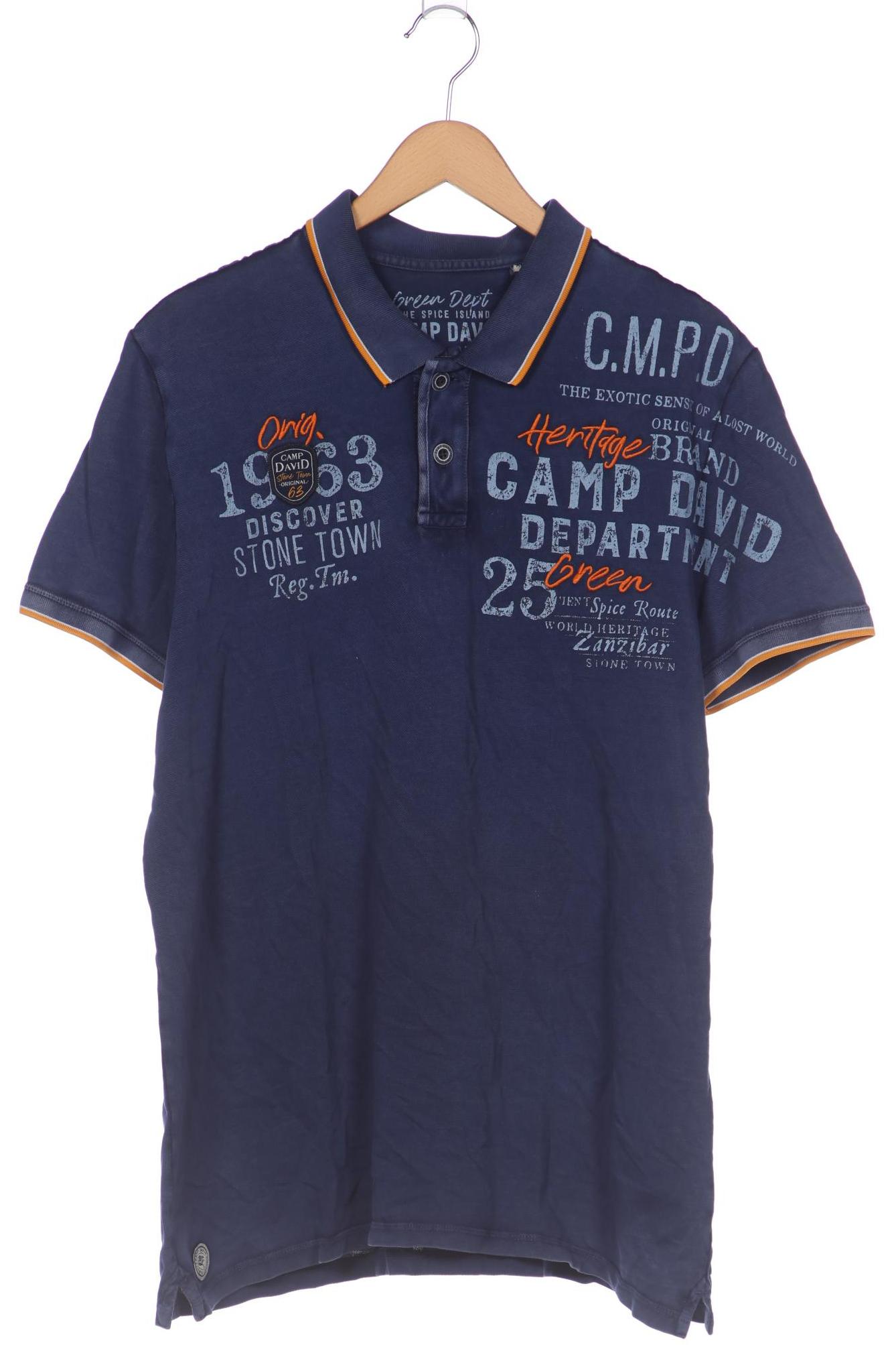 

Camp David Herren Poloshirt, marineblau, Gr. 54