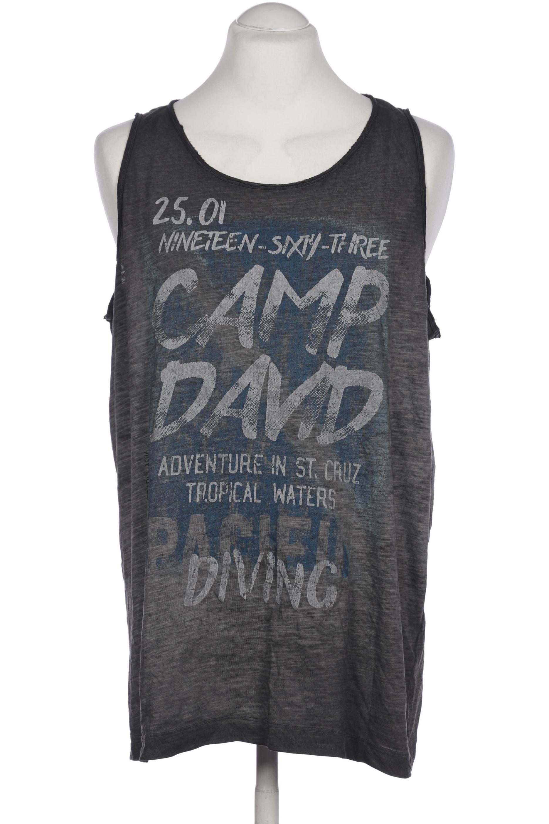 

Camp David Herren T-Shirt, grau, Gr. 54