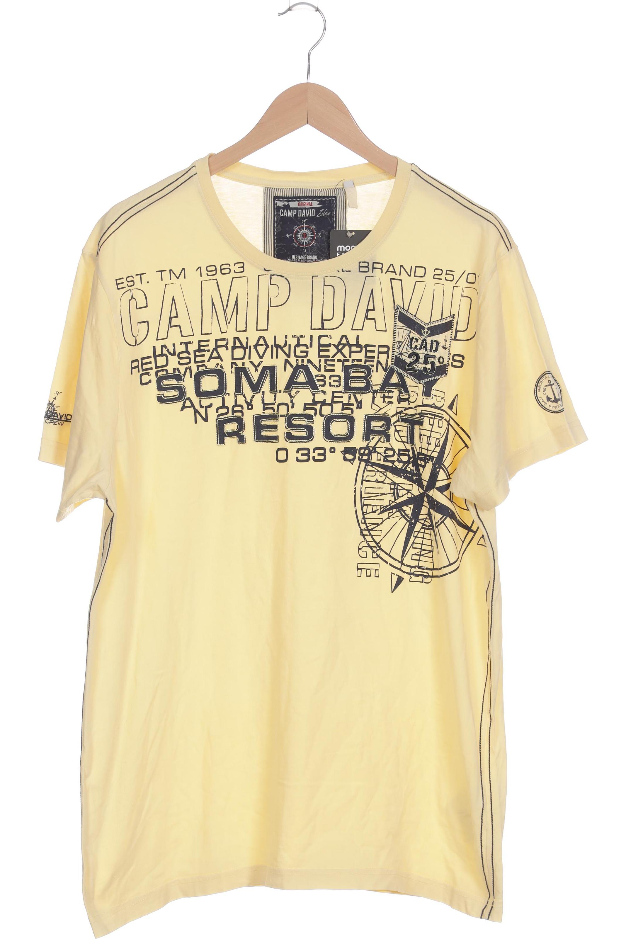 

Camp David Herren T-Shirt, gelb, Gr.