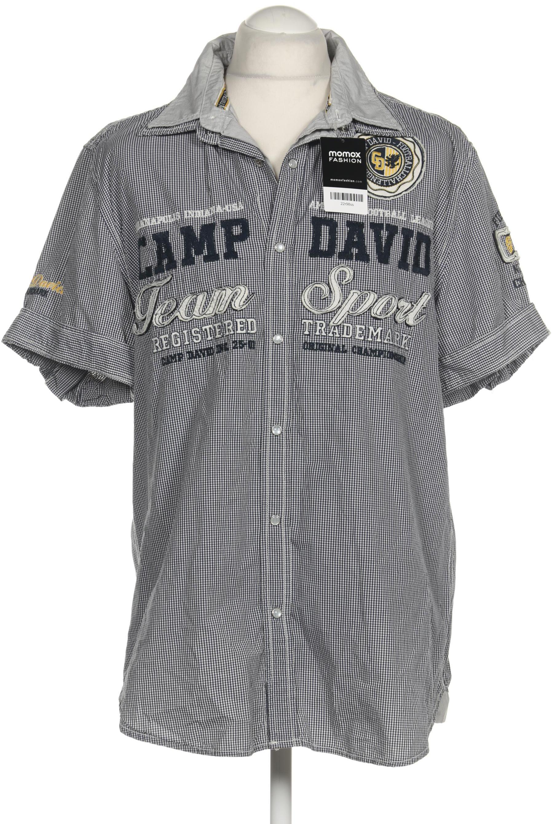 

Camp David Herren Hemd, marineblau, Gr. 54