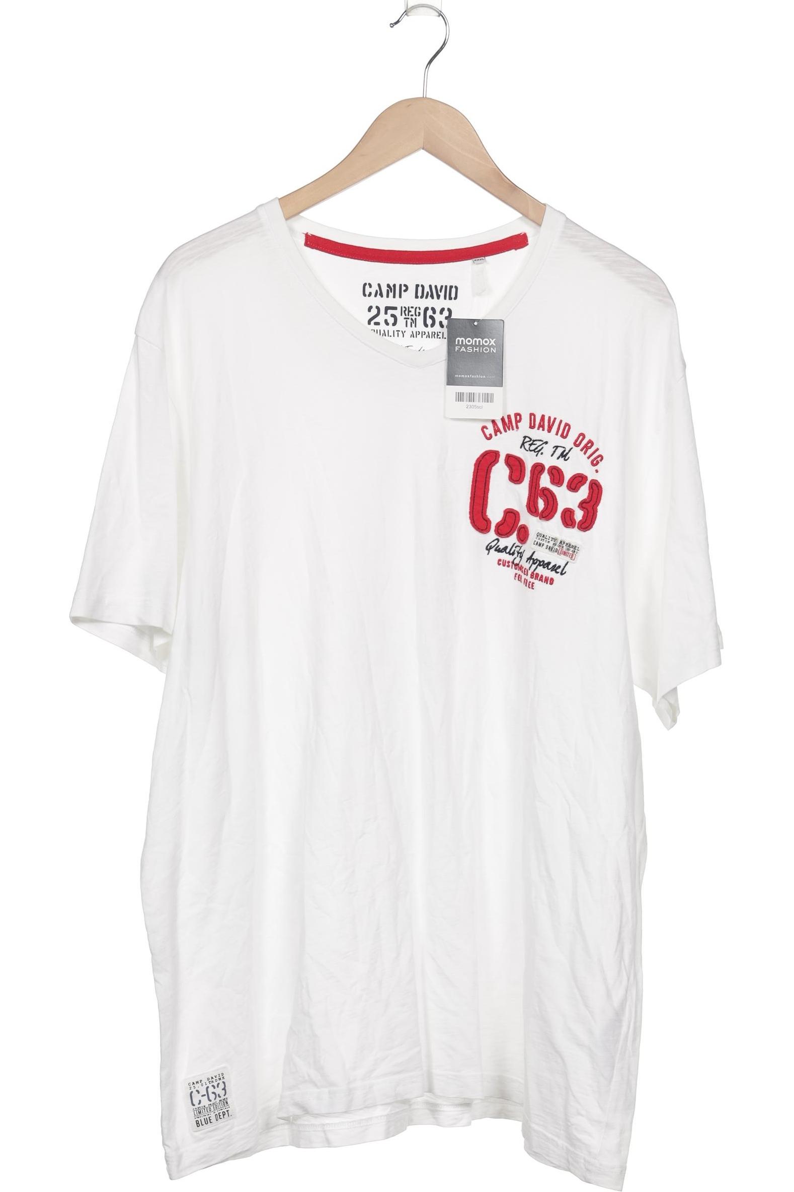 

Camp David Herren T-Shirt, weiß, Gr. 58