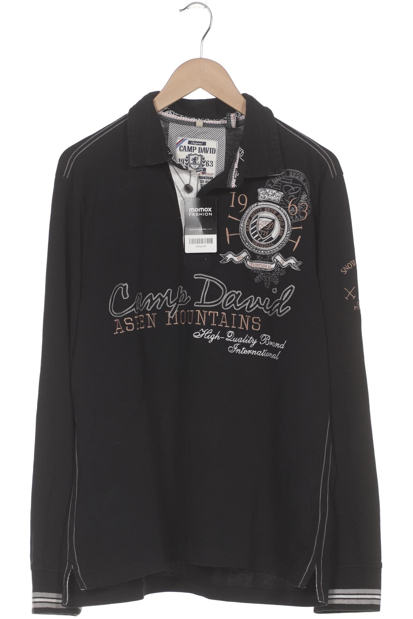 

Camp David Herren Poloshirt, schwarz, Gr. 52