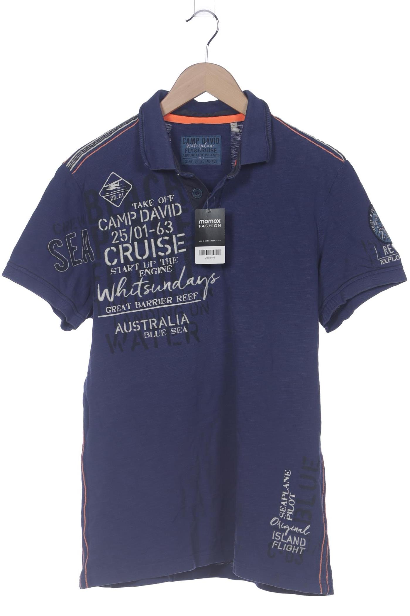 

Camp David Herren Poloshirt, marineblau, Gr. 52