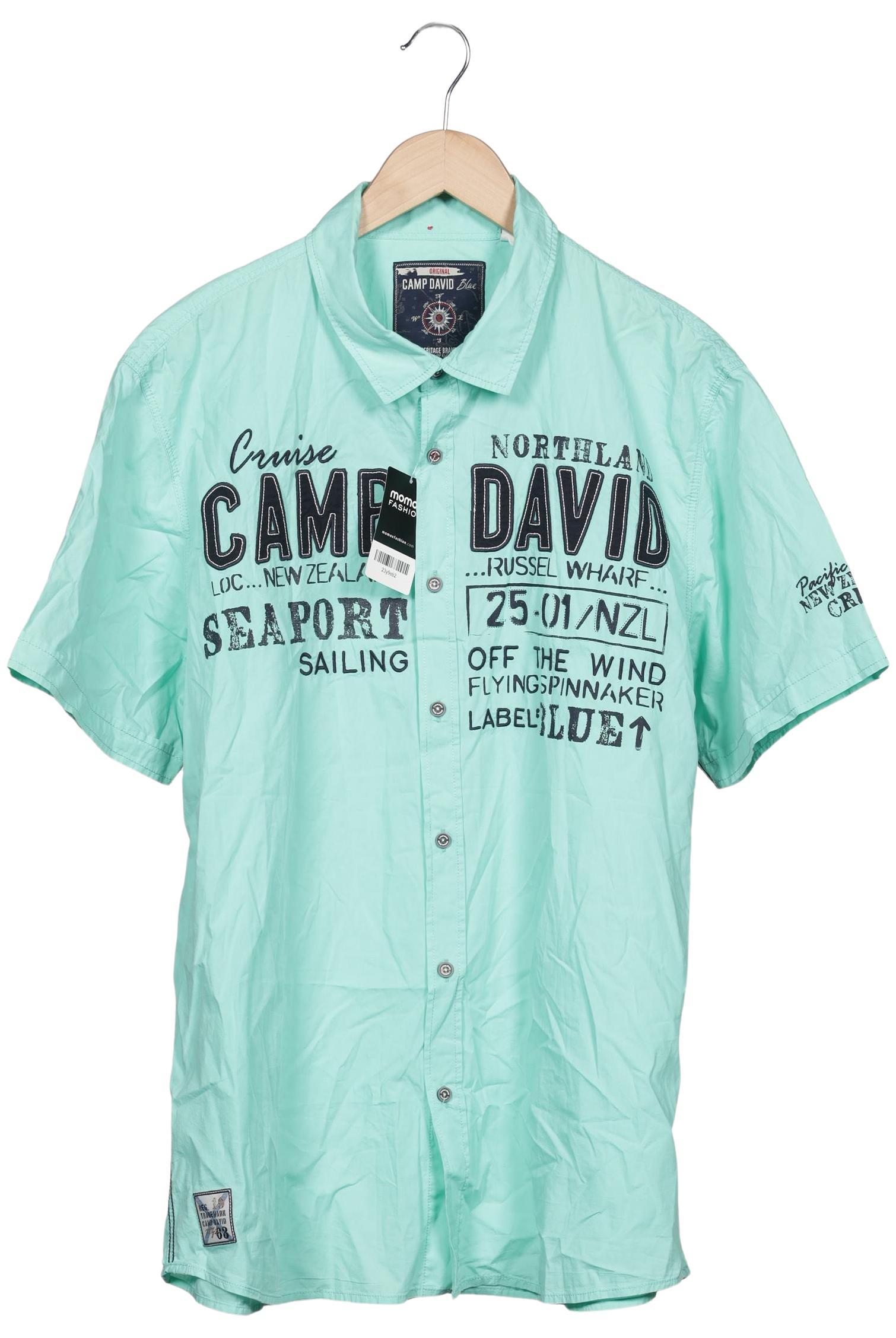 

Camp David Herren Hemd, hellgrün, Gr. 56