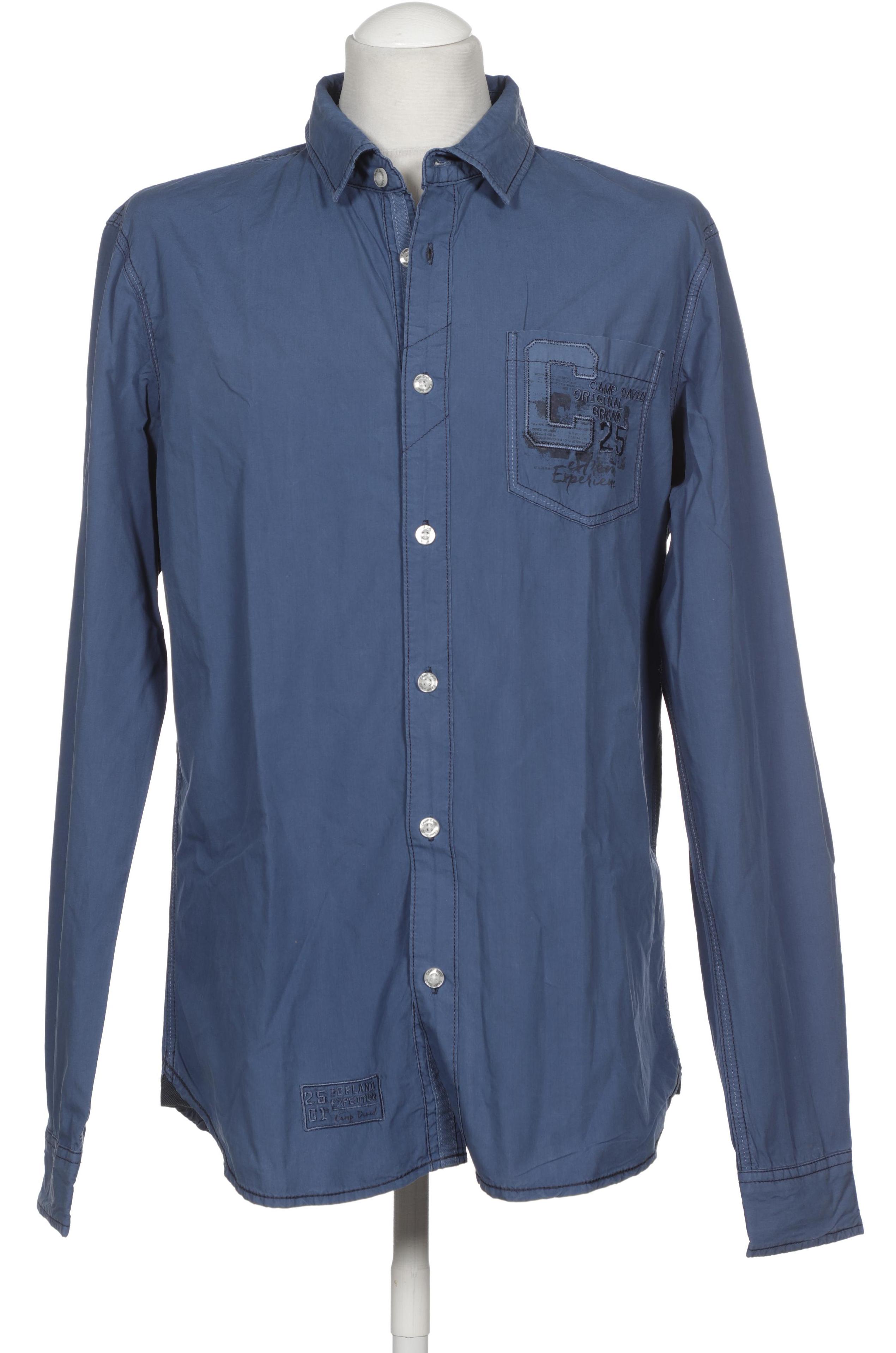 

Camp David Herren Hemd, blau, Gr. 46