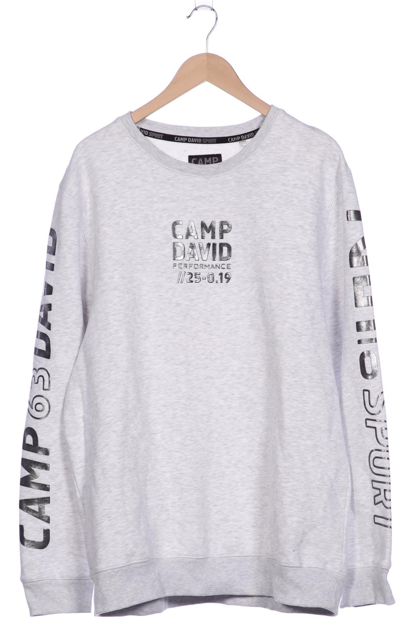 

Camp David Herren Sweatshirt, grau, Gr. 58