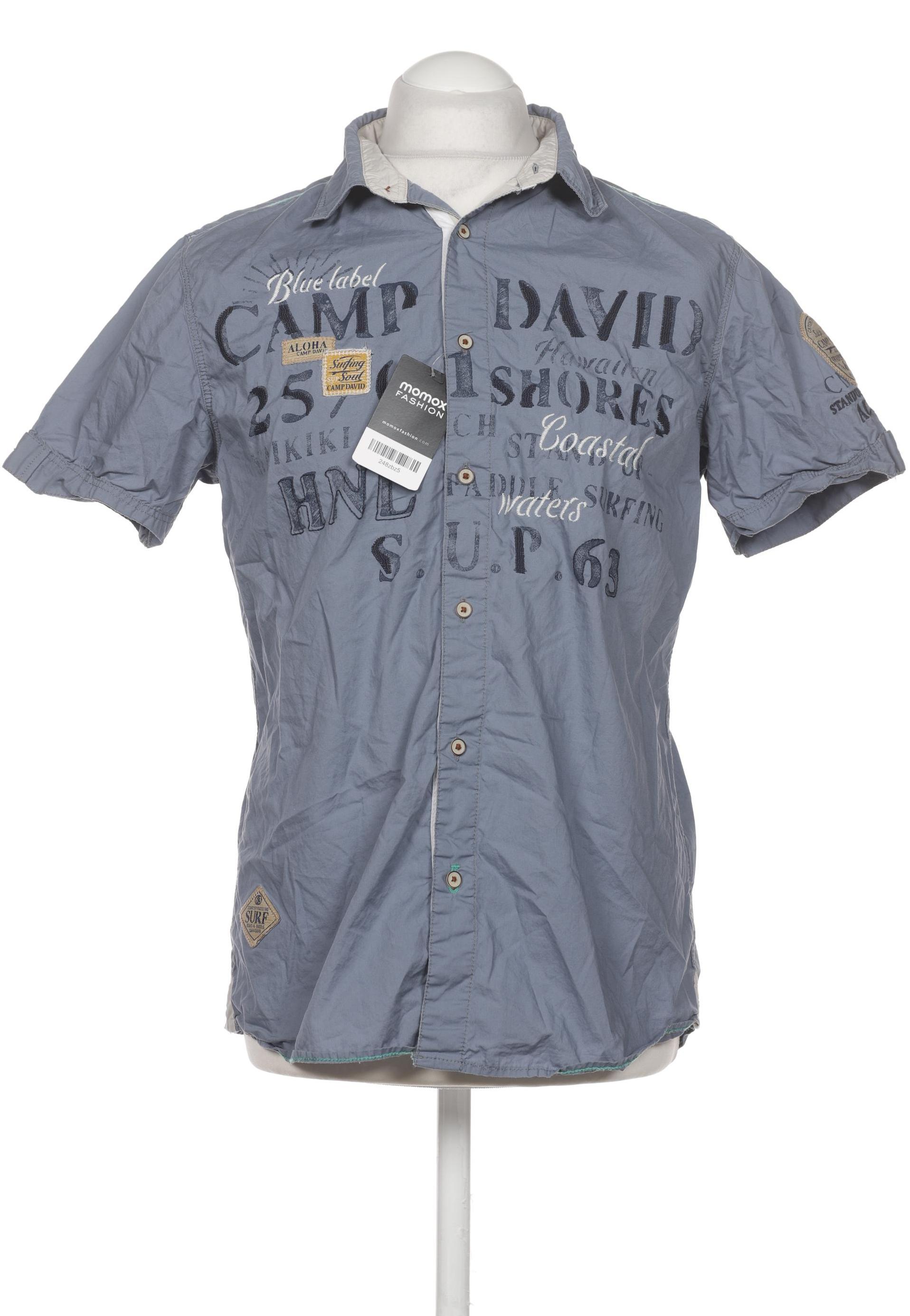 

Camp David Herren Hemd, blau, Gr. 46