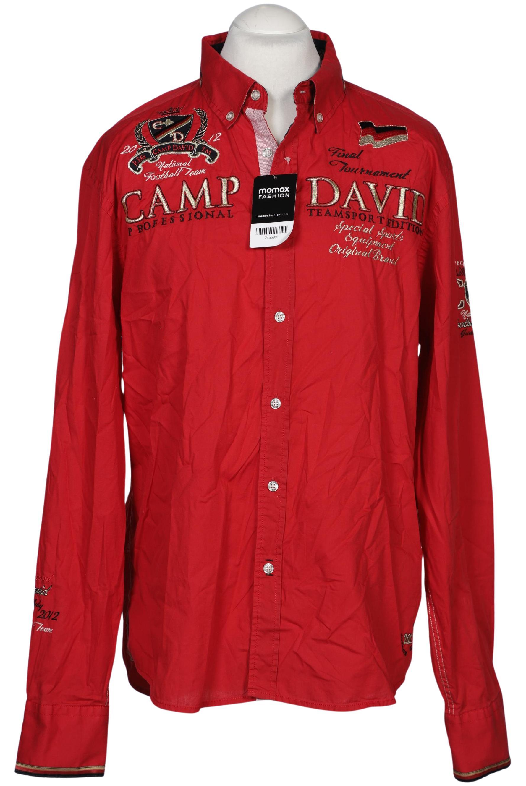 

Camp David Herren Hemd, rot, Gr. 54