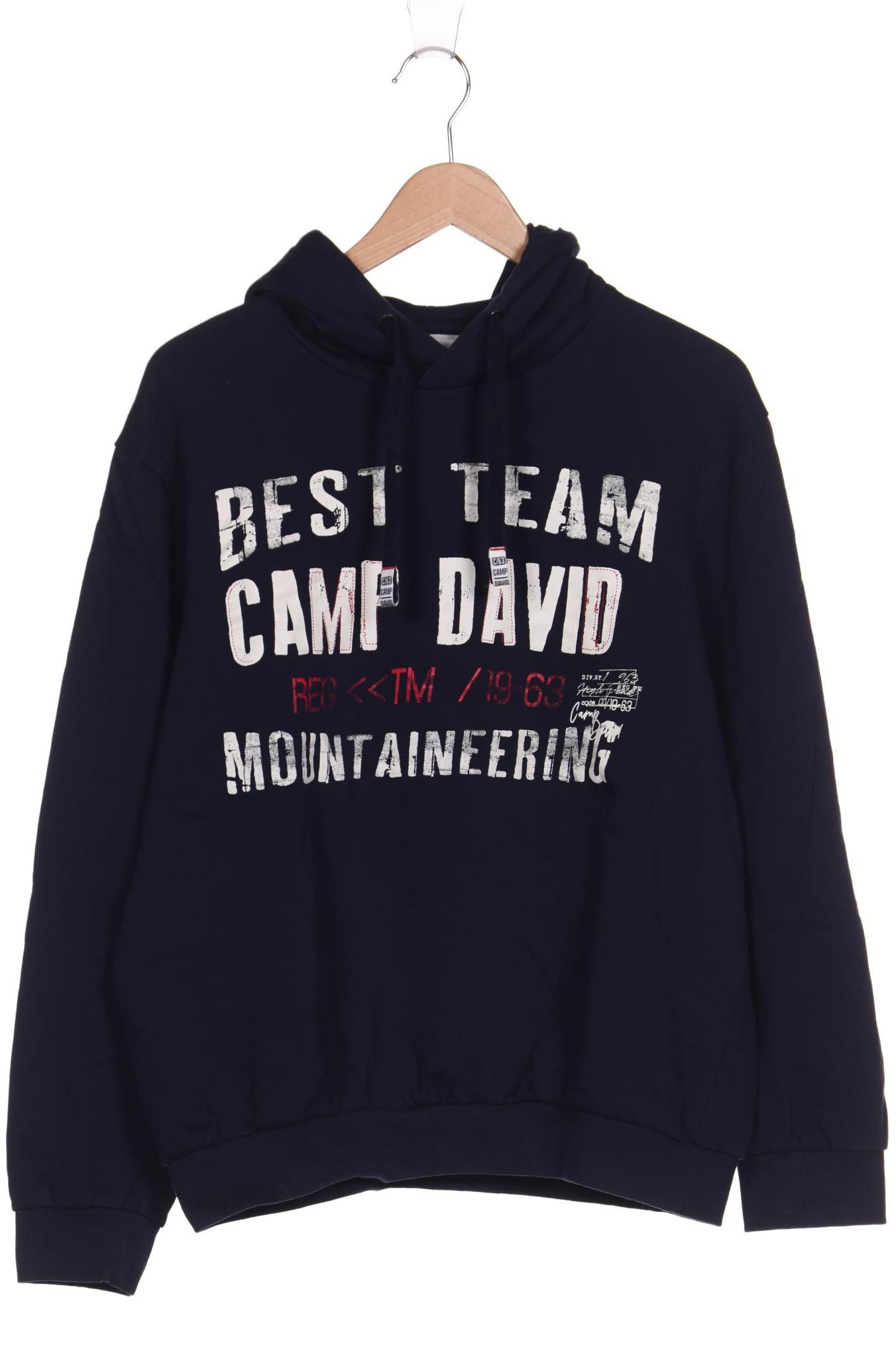 

Camp David Herren Kapuzenpullover, marineblau