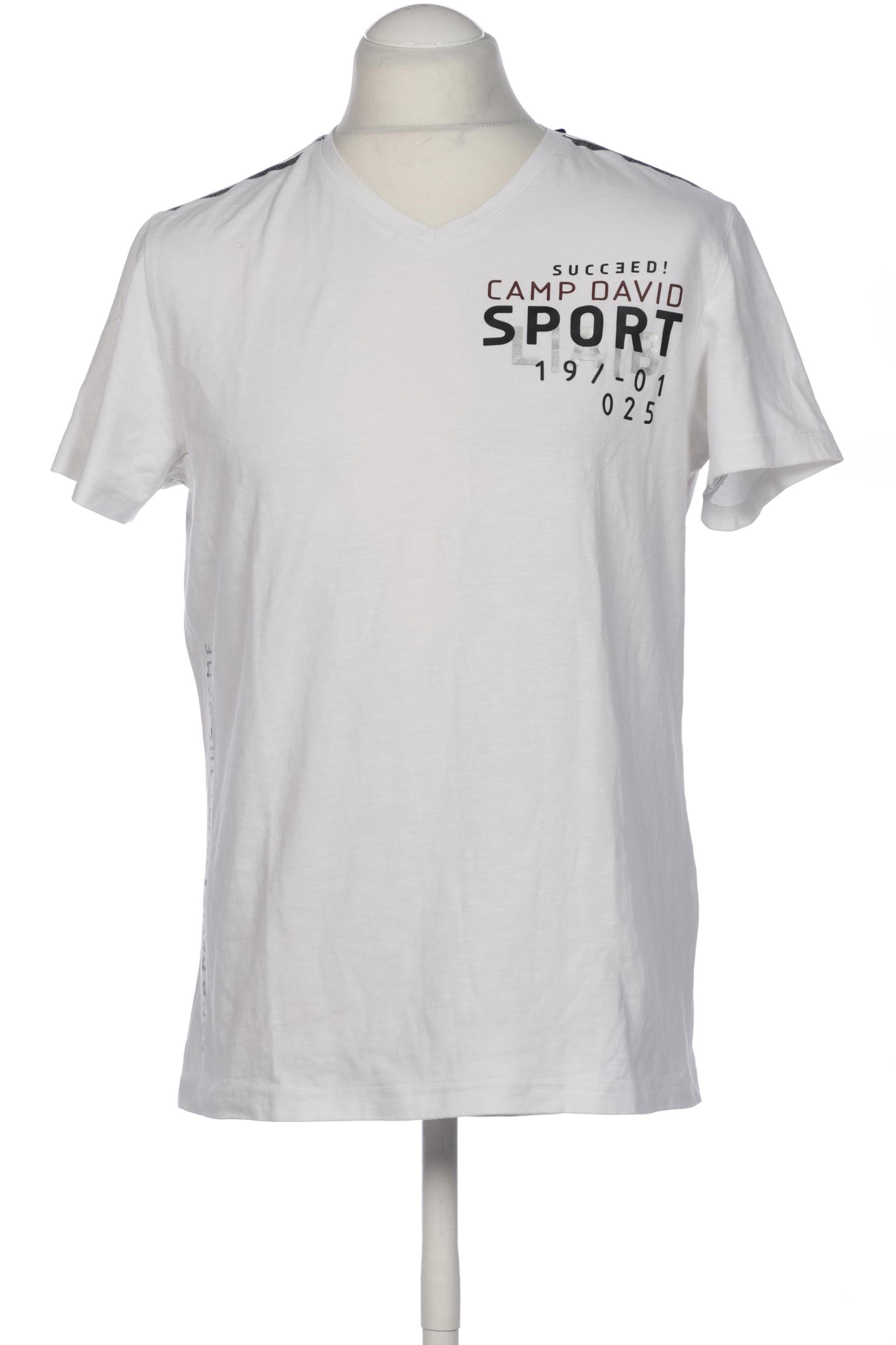 

Camp David Herren T-Shirt, weiß, Gr. 48