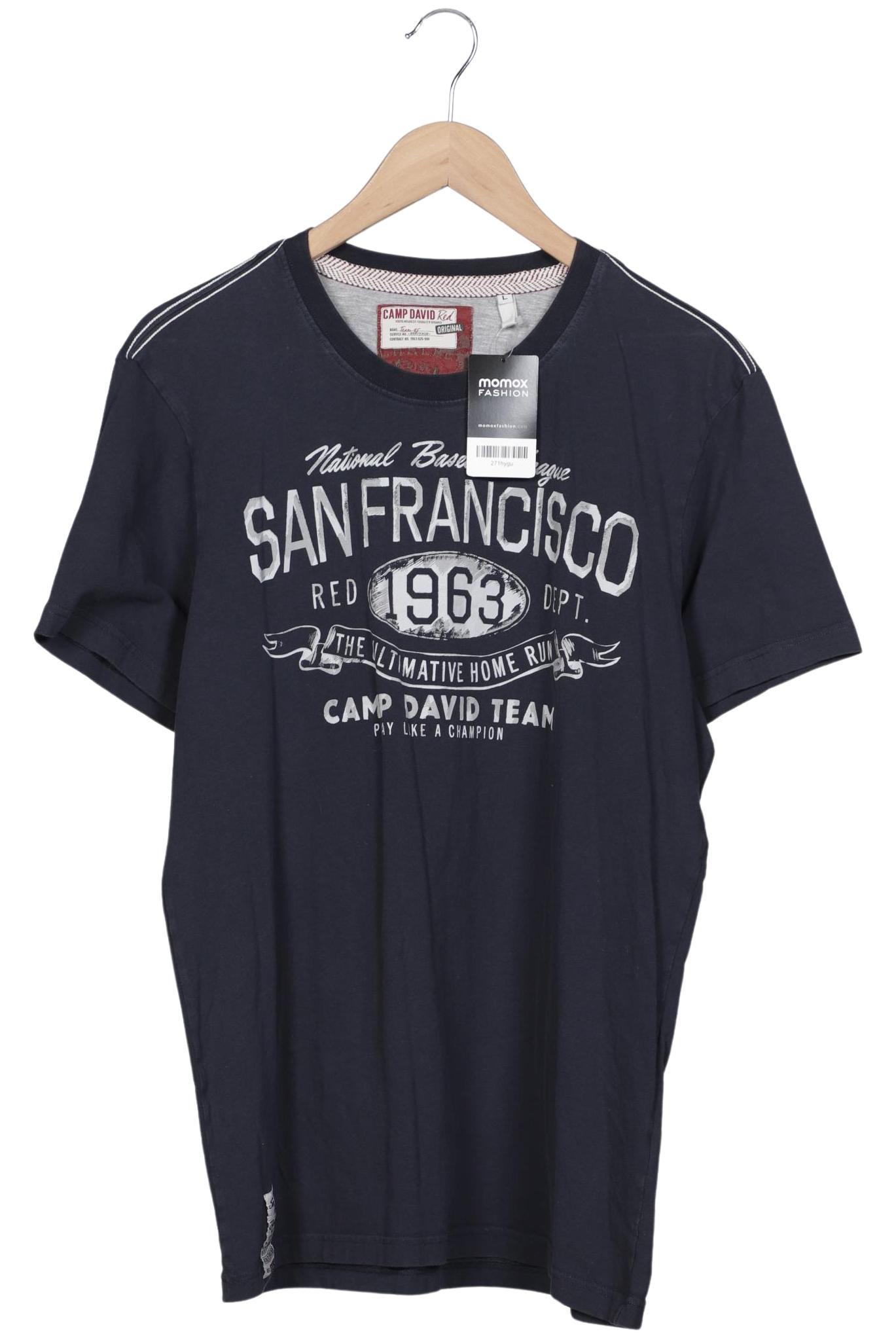 

Camp David Herren T-Shirt, marineblau, Gr. 52
