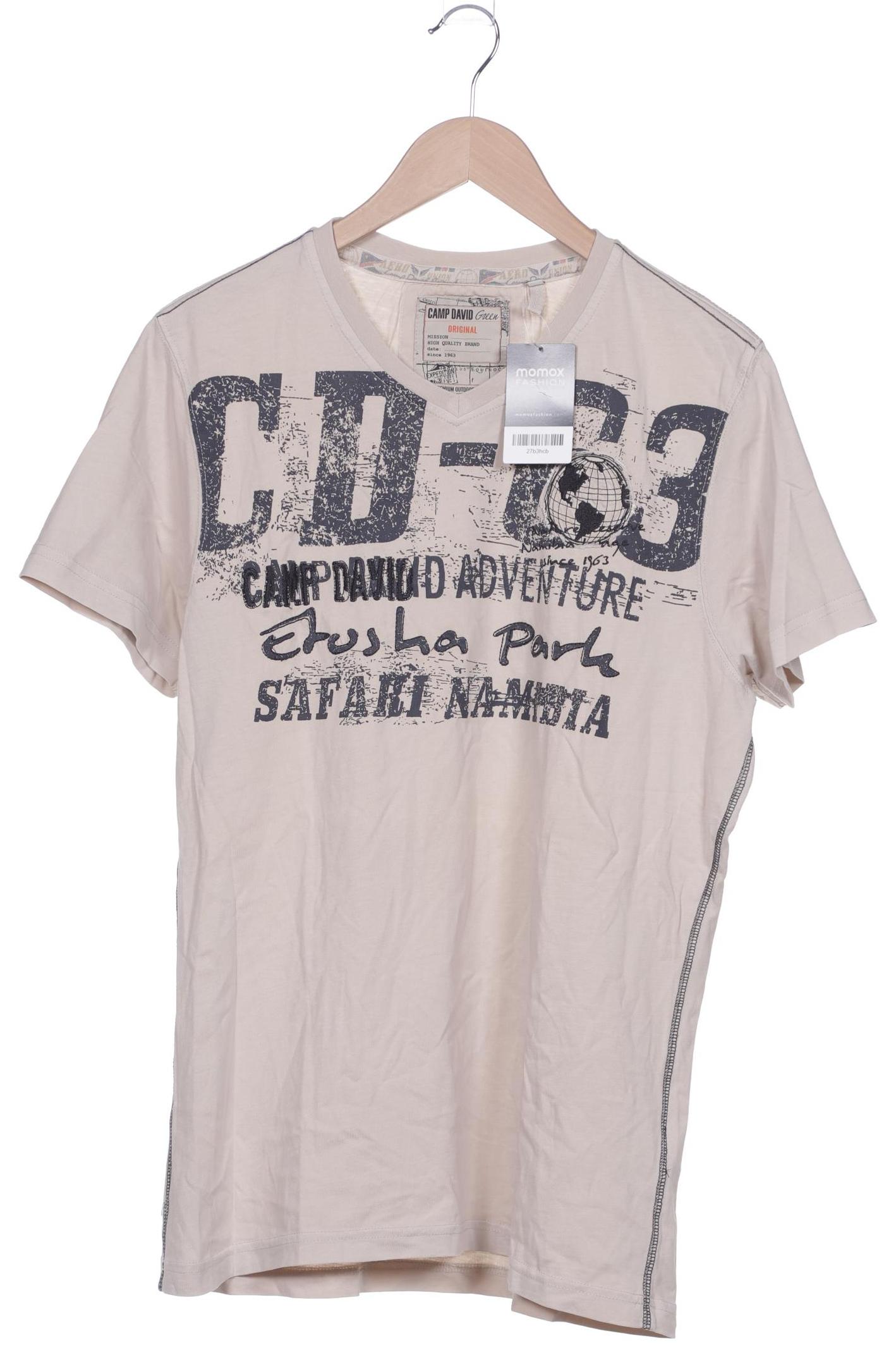 

Camp David Herren T-Shirt, beige, Gr. 52