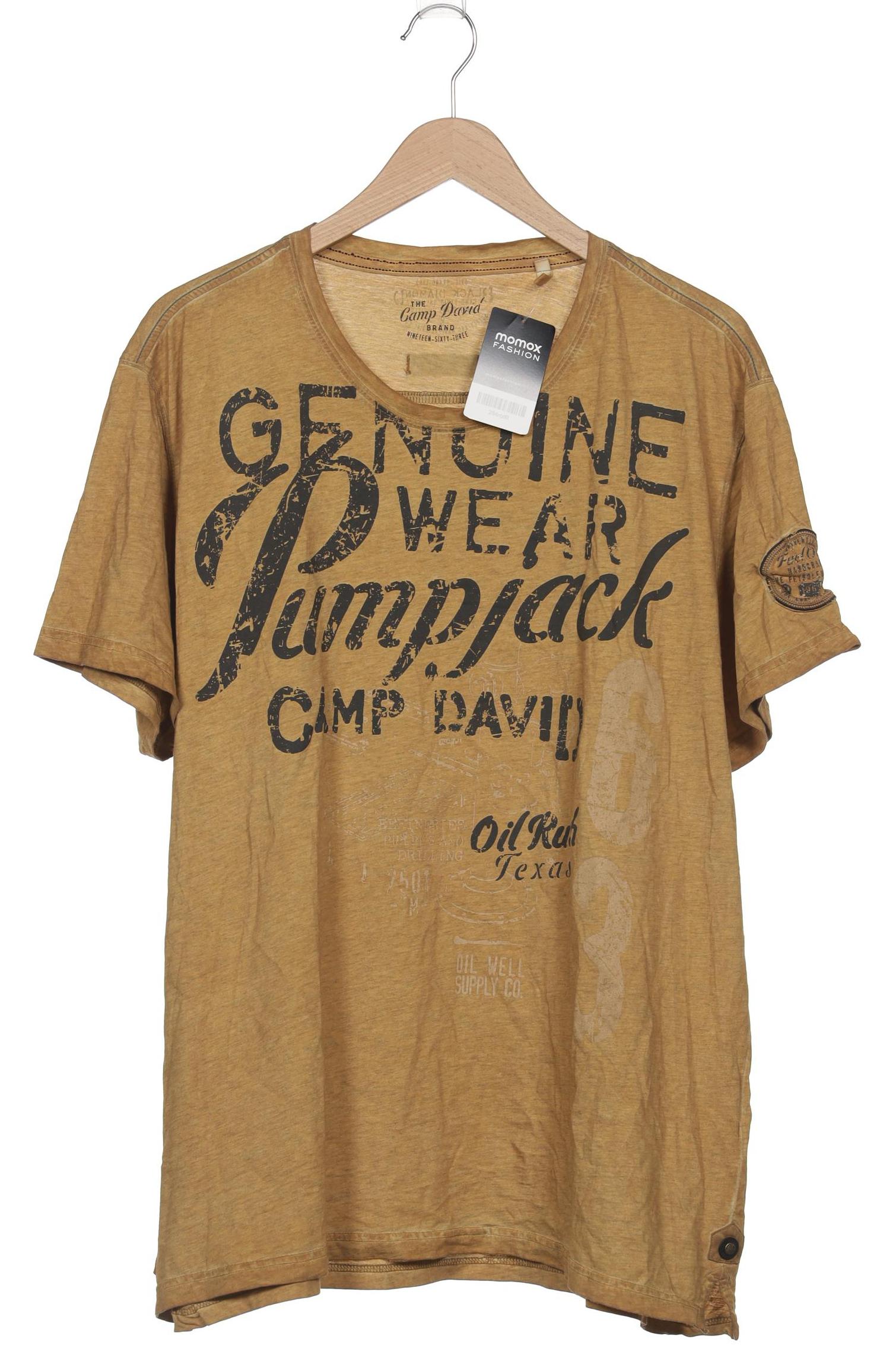

Camp David Herren T-Shirt, braun, Gr. 58