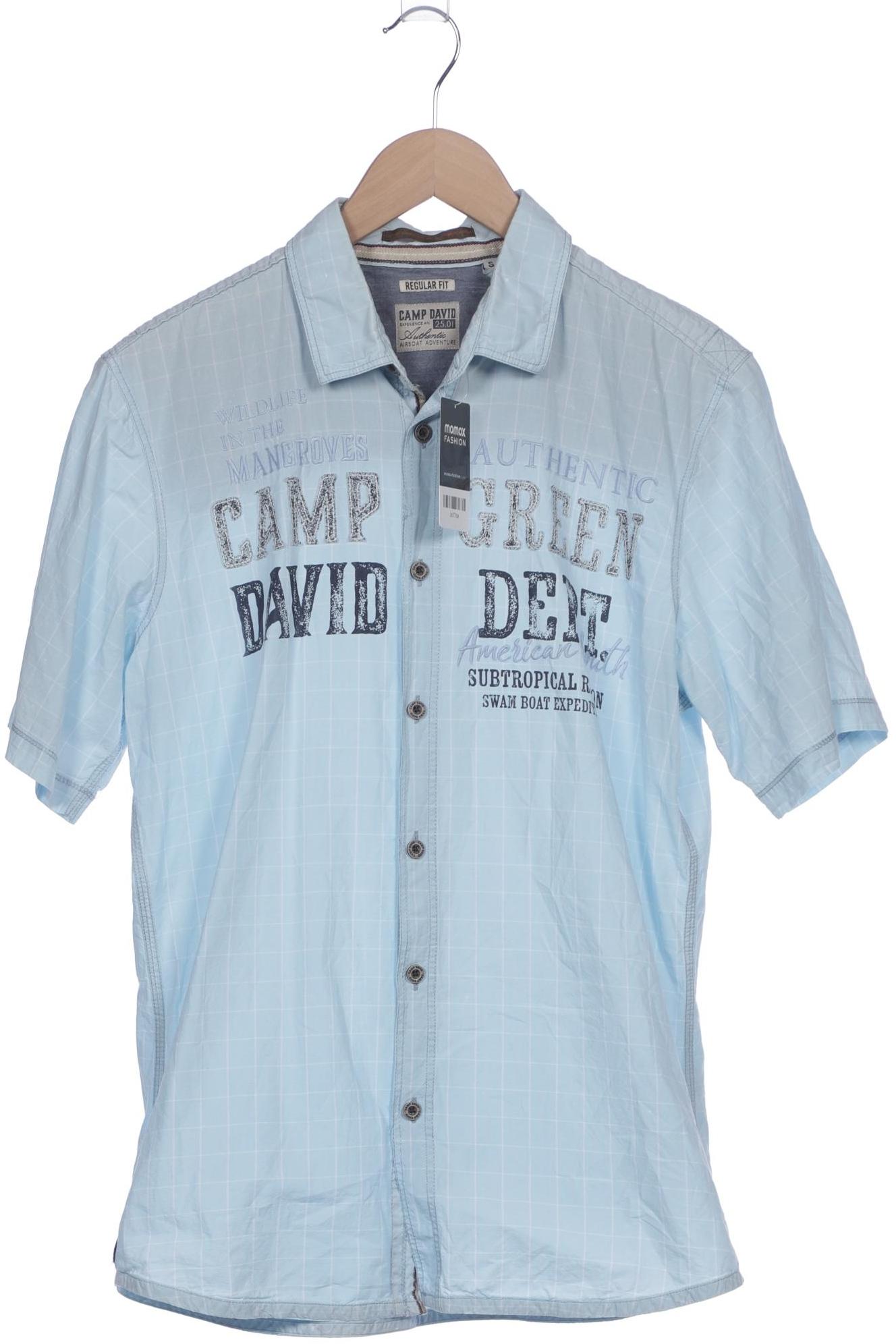 

Camp David Herren Hemd, hellblau, Gr. 46