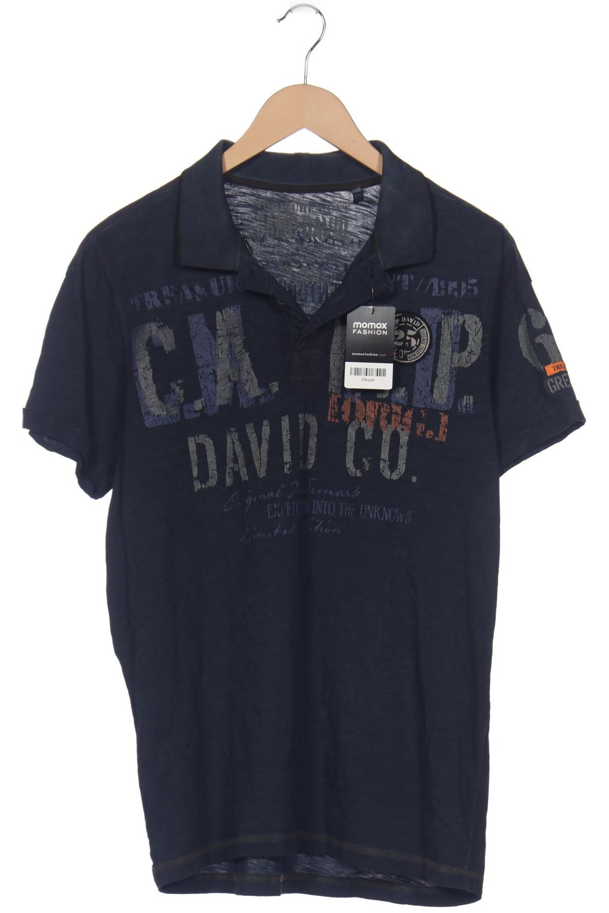 

Camp David Herren Poloshirt, marineblau
