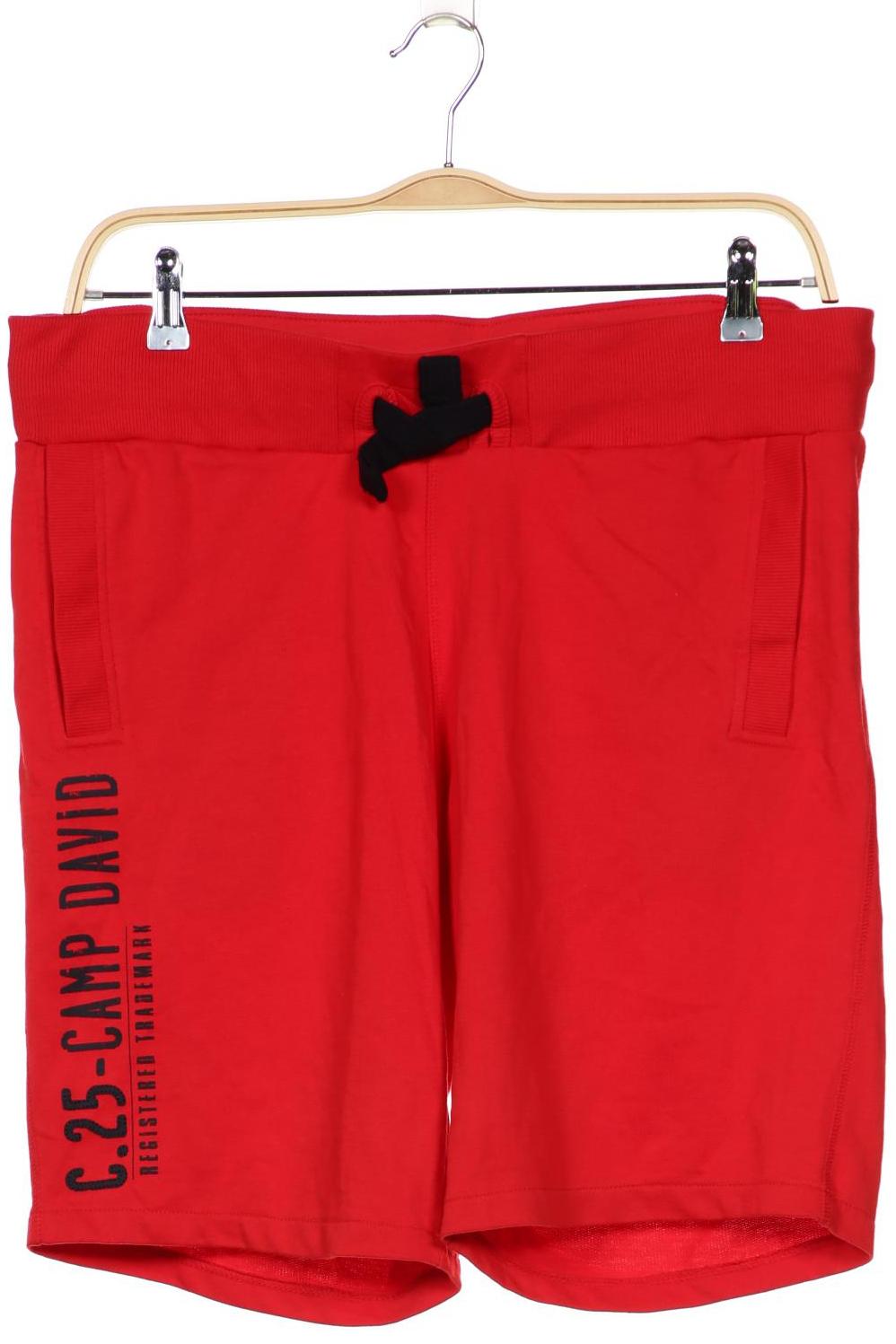

Camp David Herren Shorts, rot
