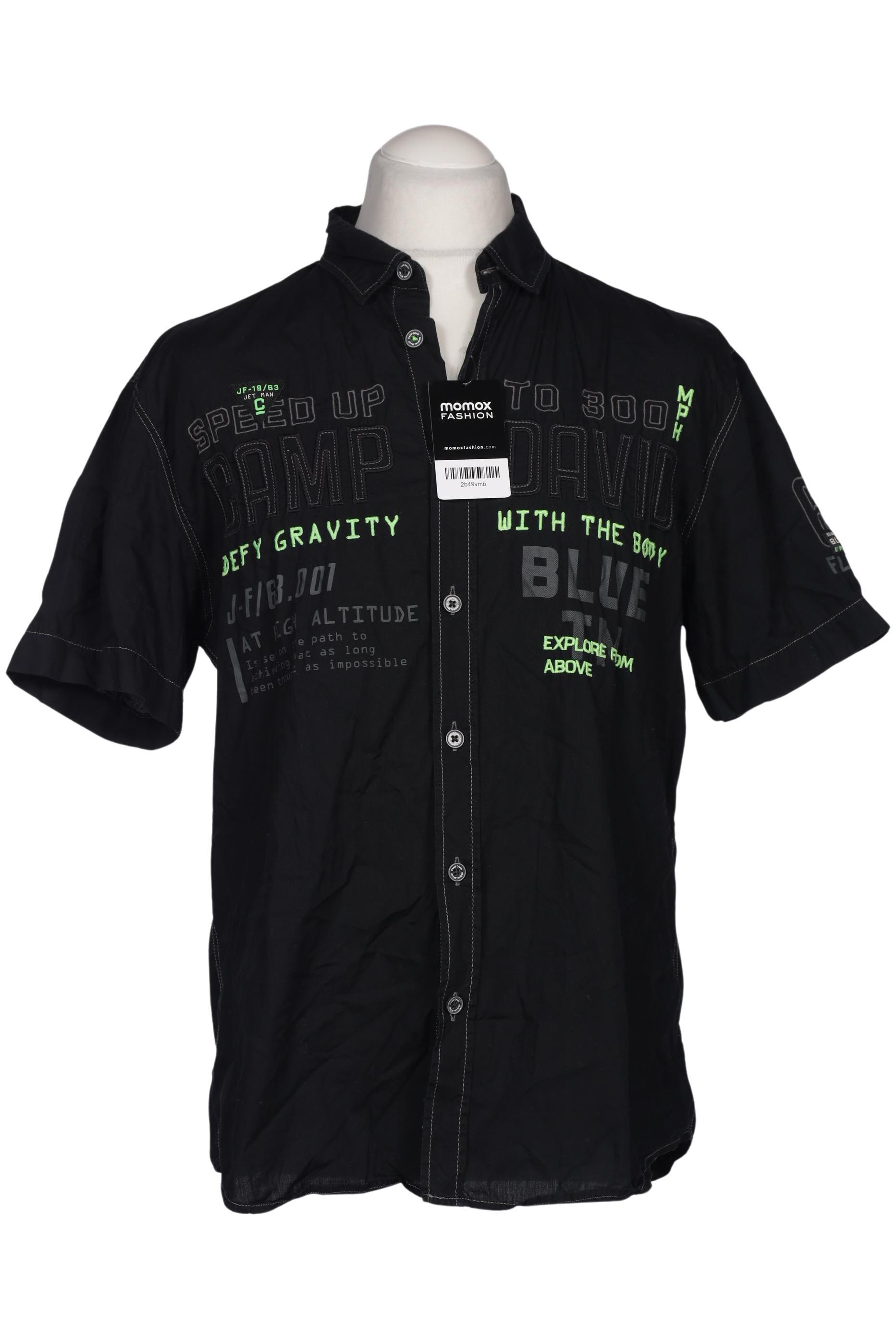 

Camp David Herren Hemd, schwarz, Gr. 52